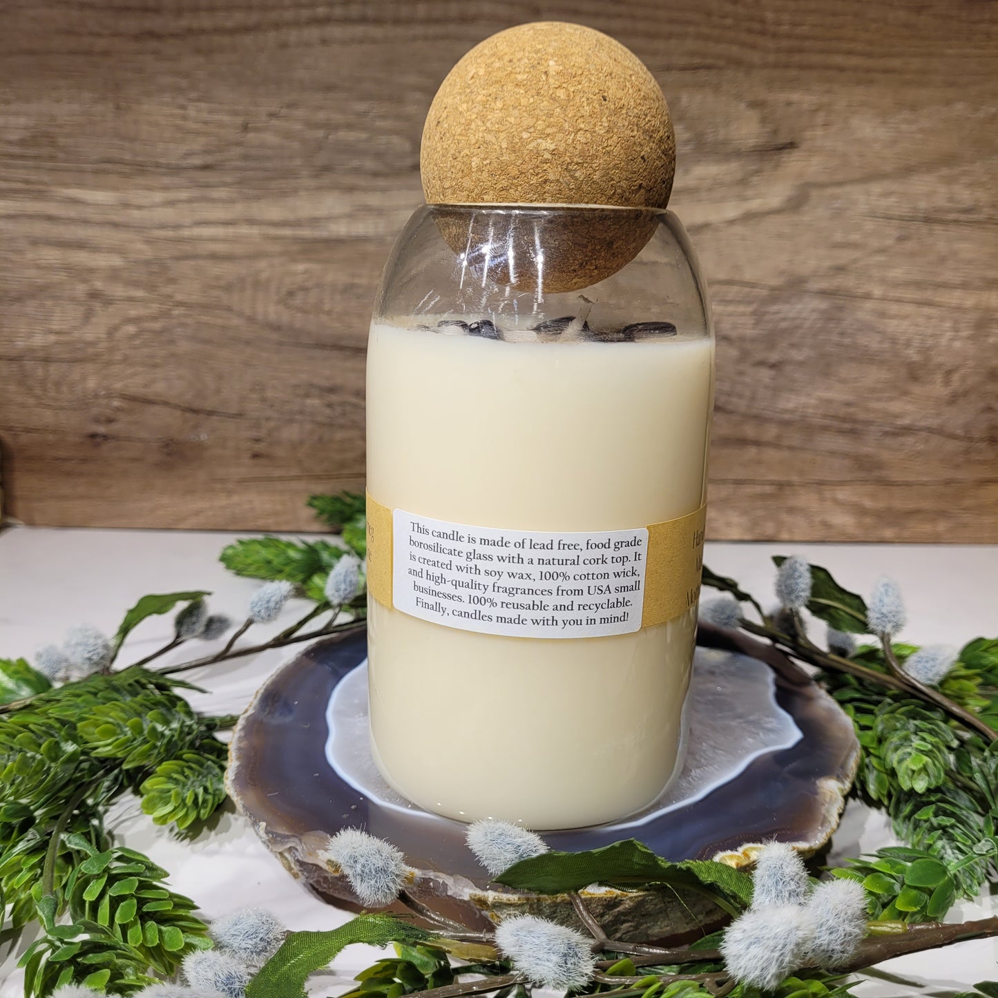Vanilla Eggnog Soy Candle