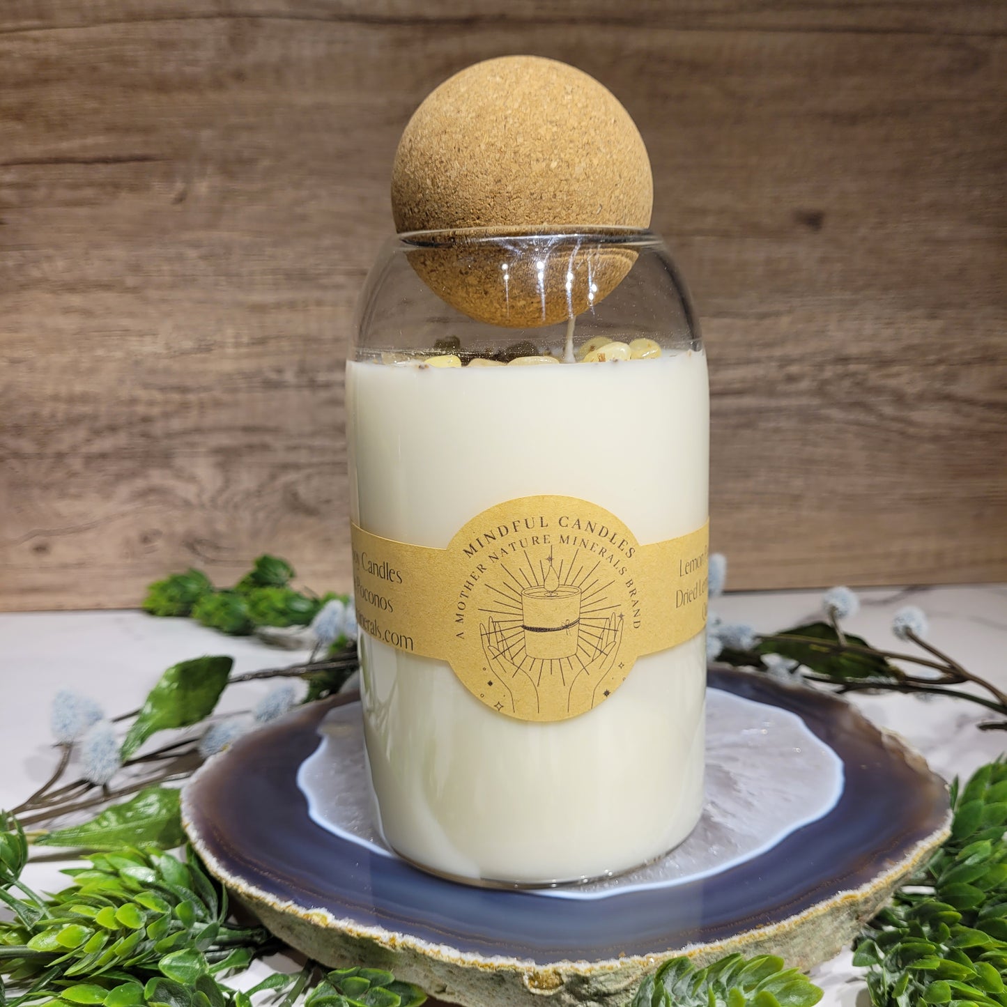Lemon Pound Cake Soy Crystal Candle