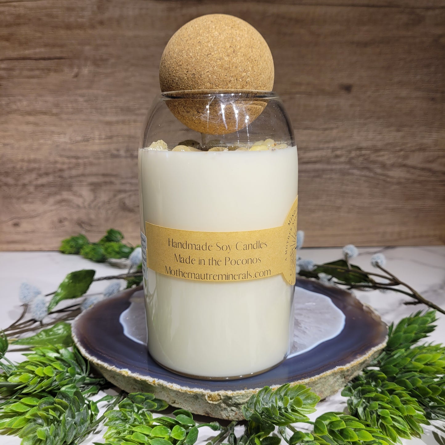 Lemon Pound Cake Soy Crystal Candle