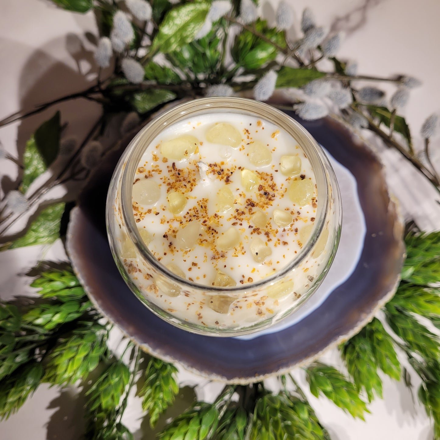 Lemon Pound Cake Soy Crystal Candle