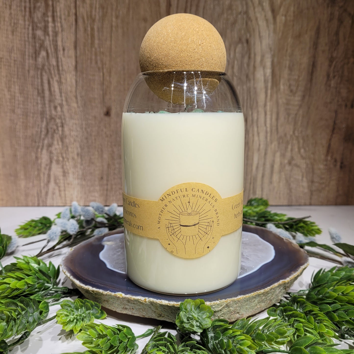 Green Tea Lemon Soy Candle