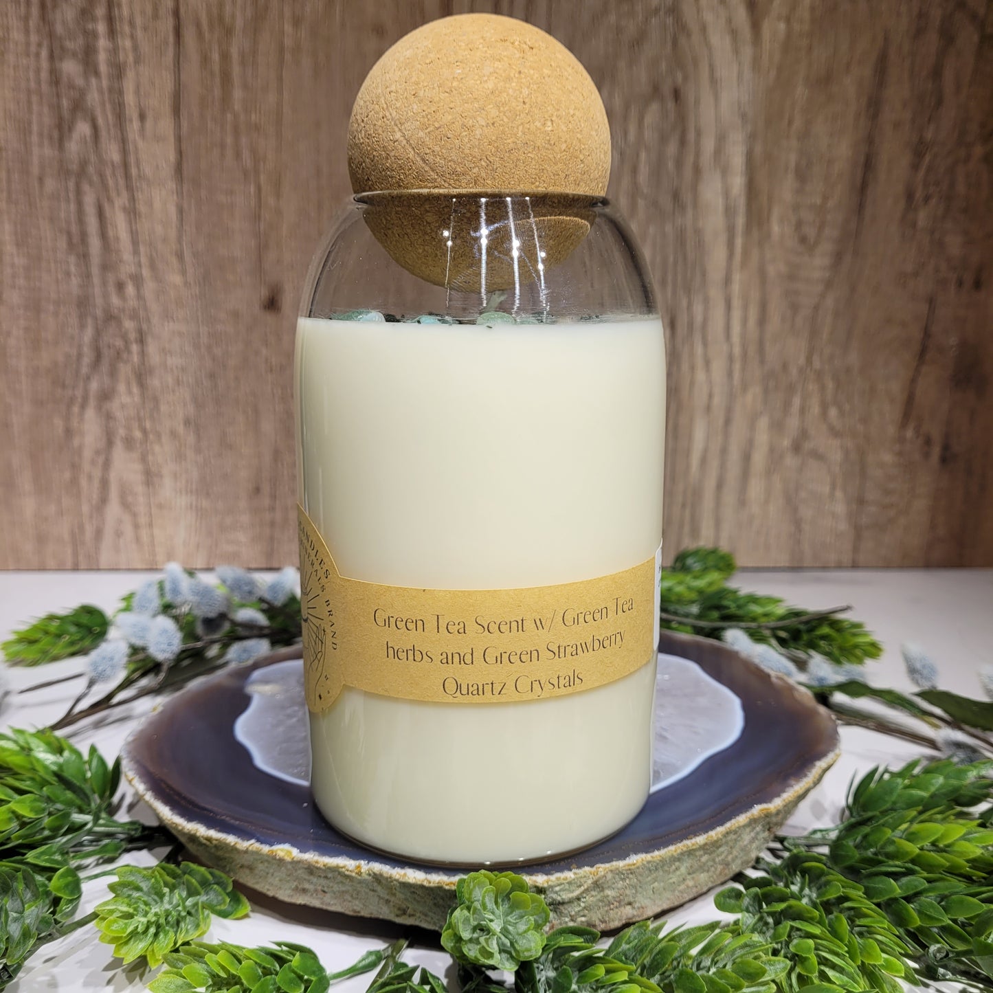 Green Tea Lemon Soy Candle