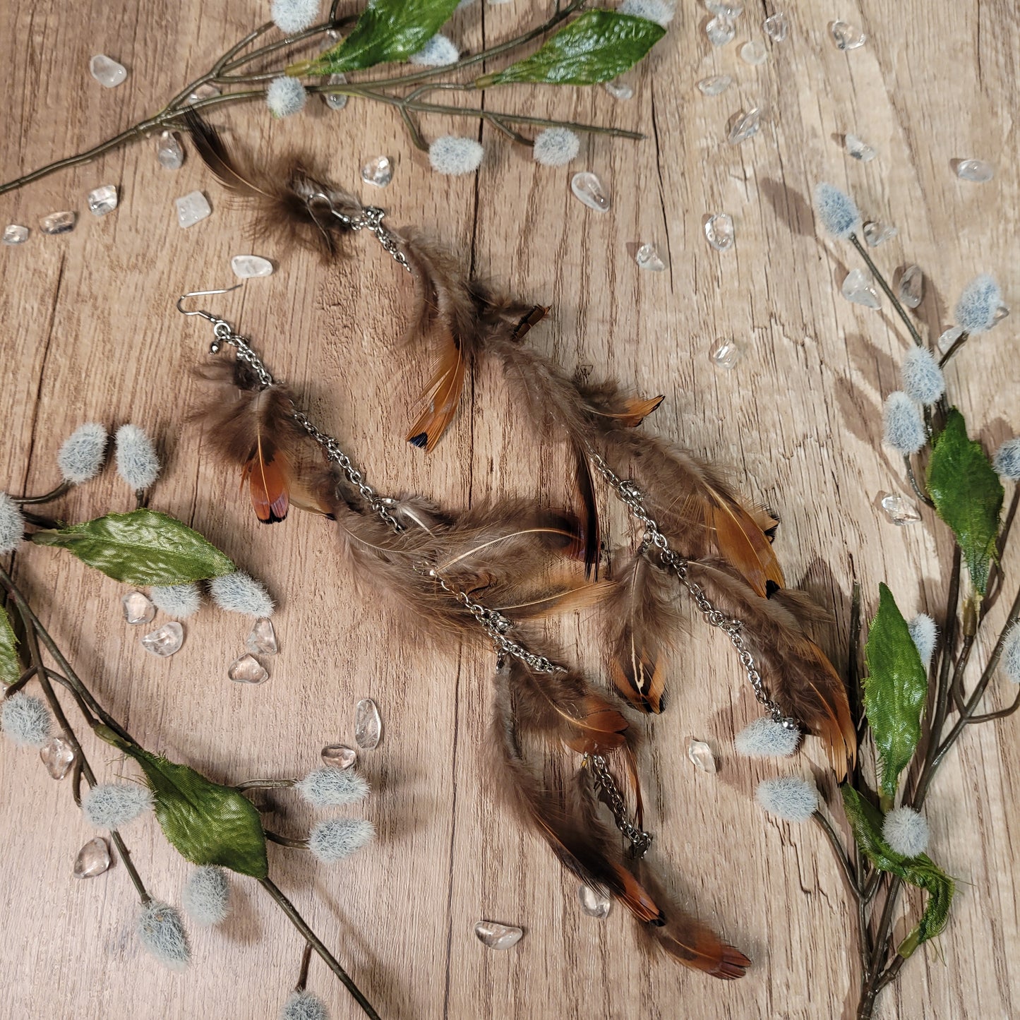 Feather Earrings