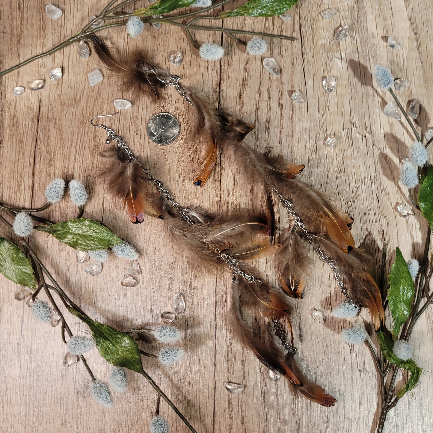 Feather Earrings