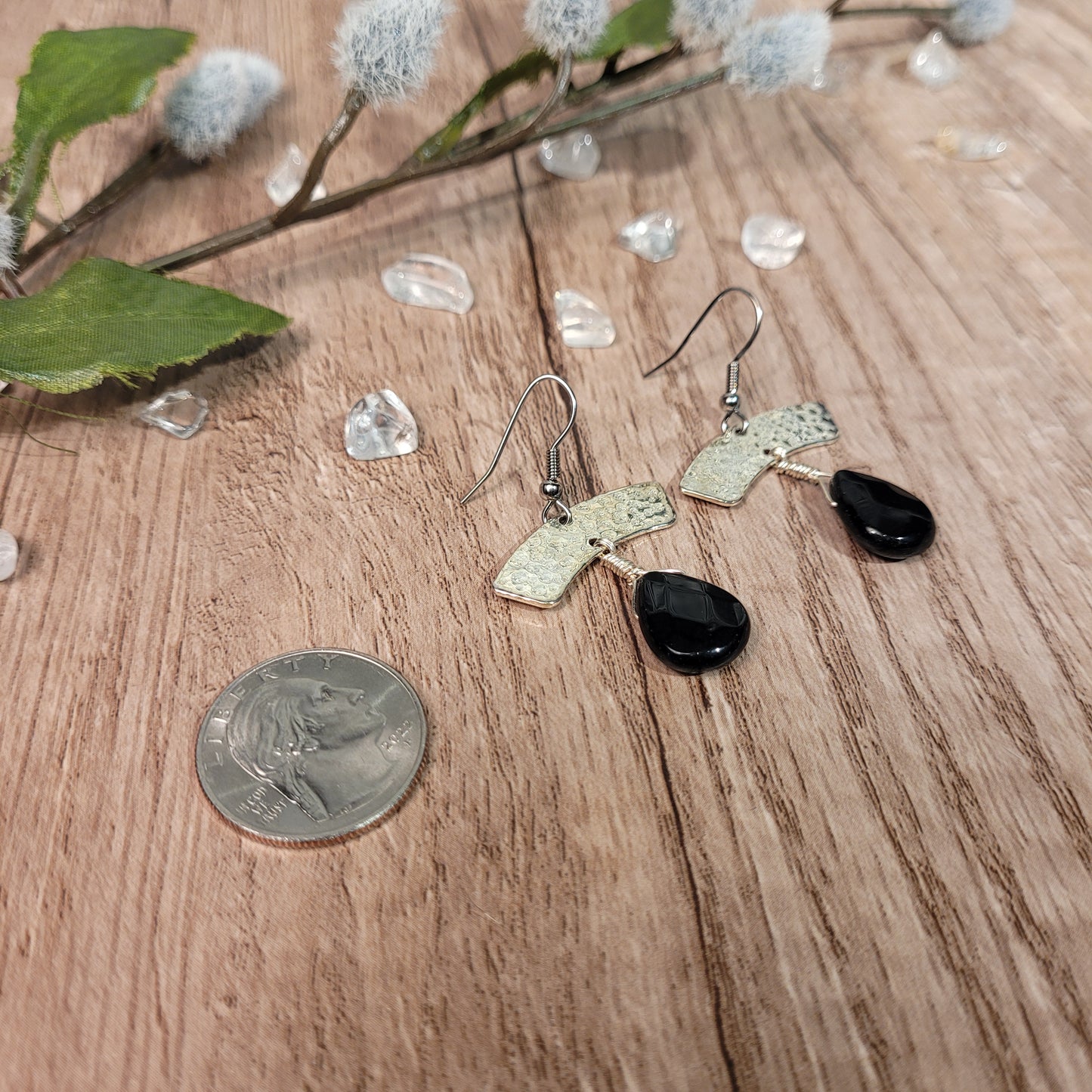 Black Onyx Earrings