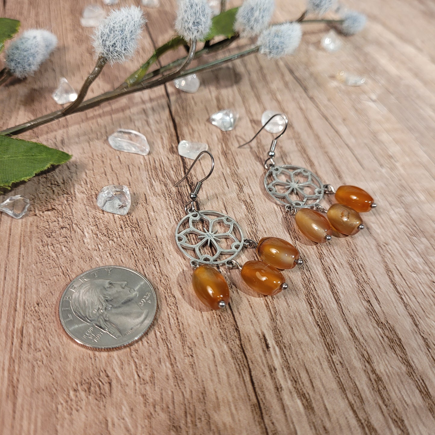 Carnelian Earrings