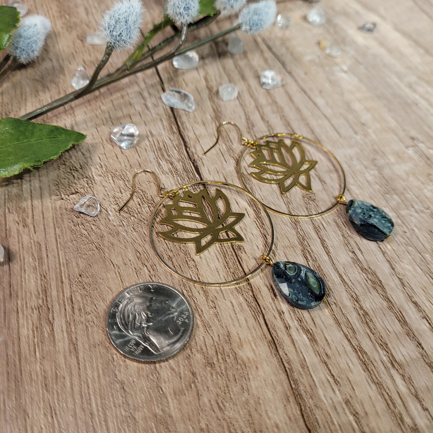 Kambaba Jasper Earrings