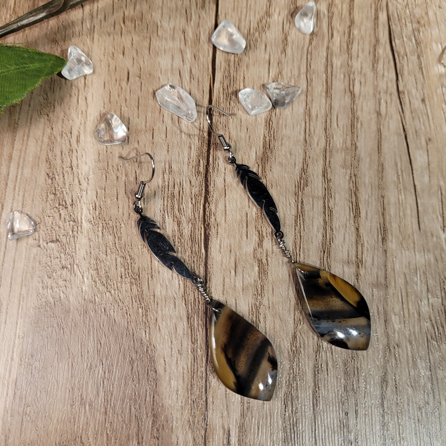 Montana Agate Earrings