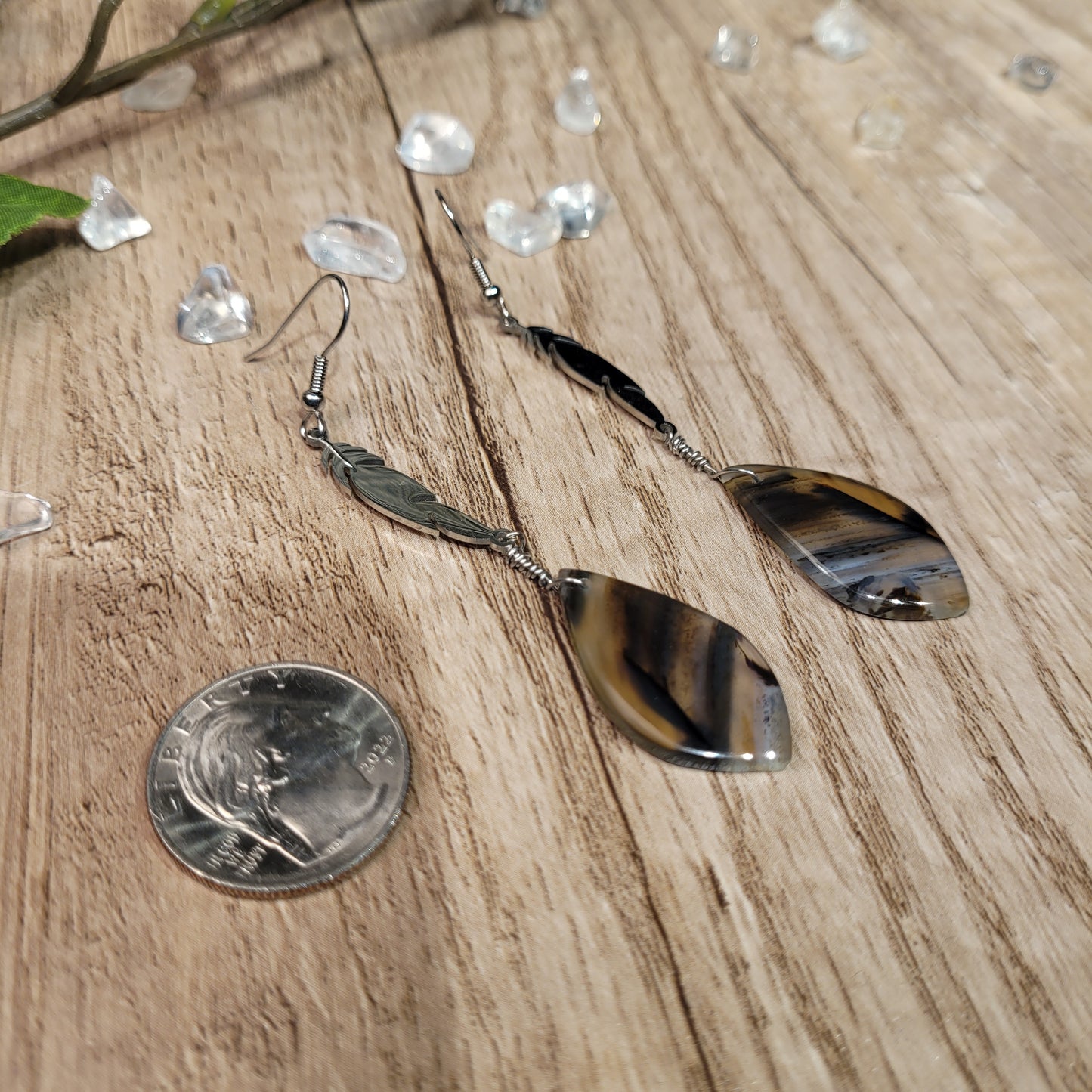 Montana Agate Earrings