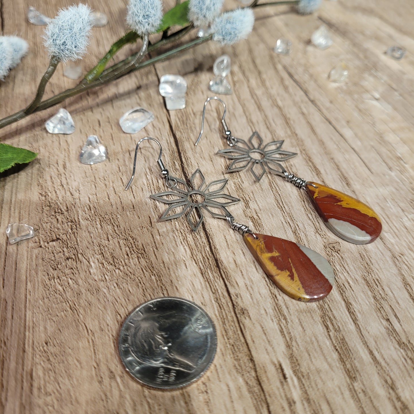 Noreena Jasper Earrings