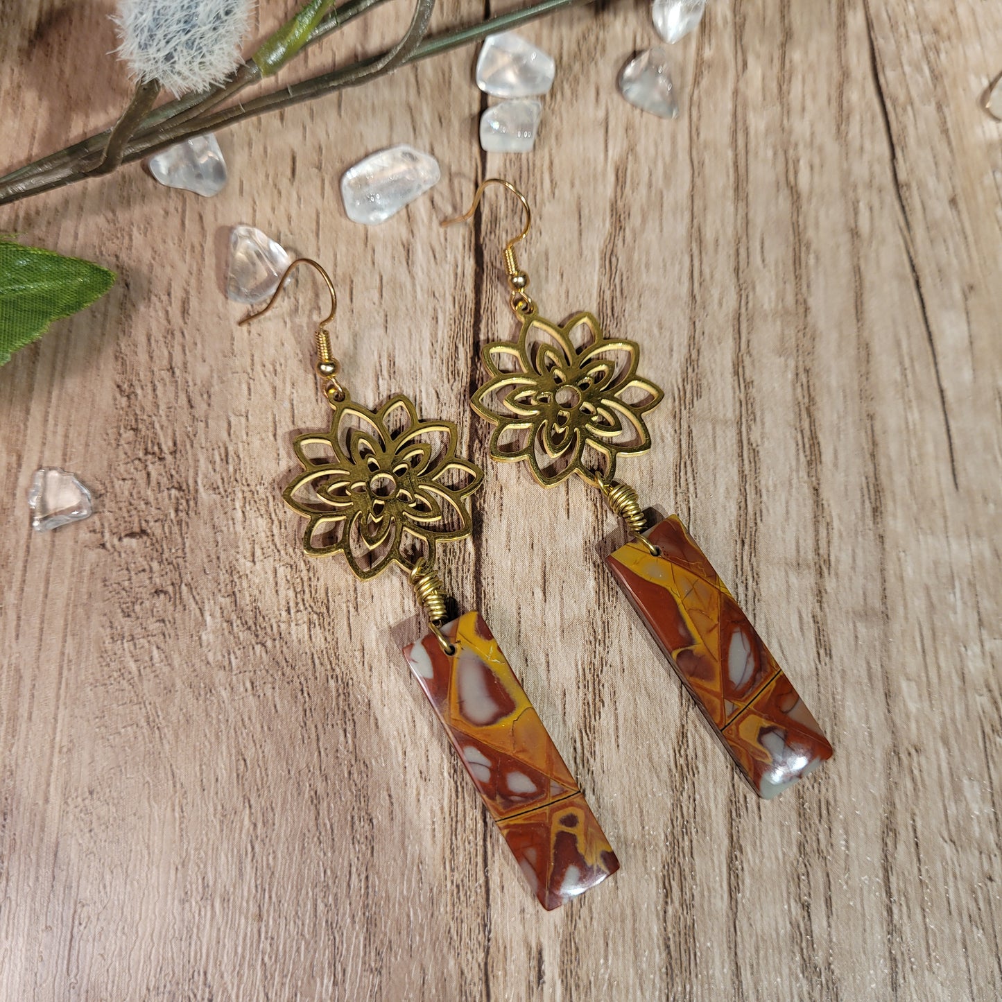 Noreena Jasper Earrings