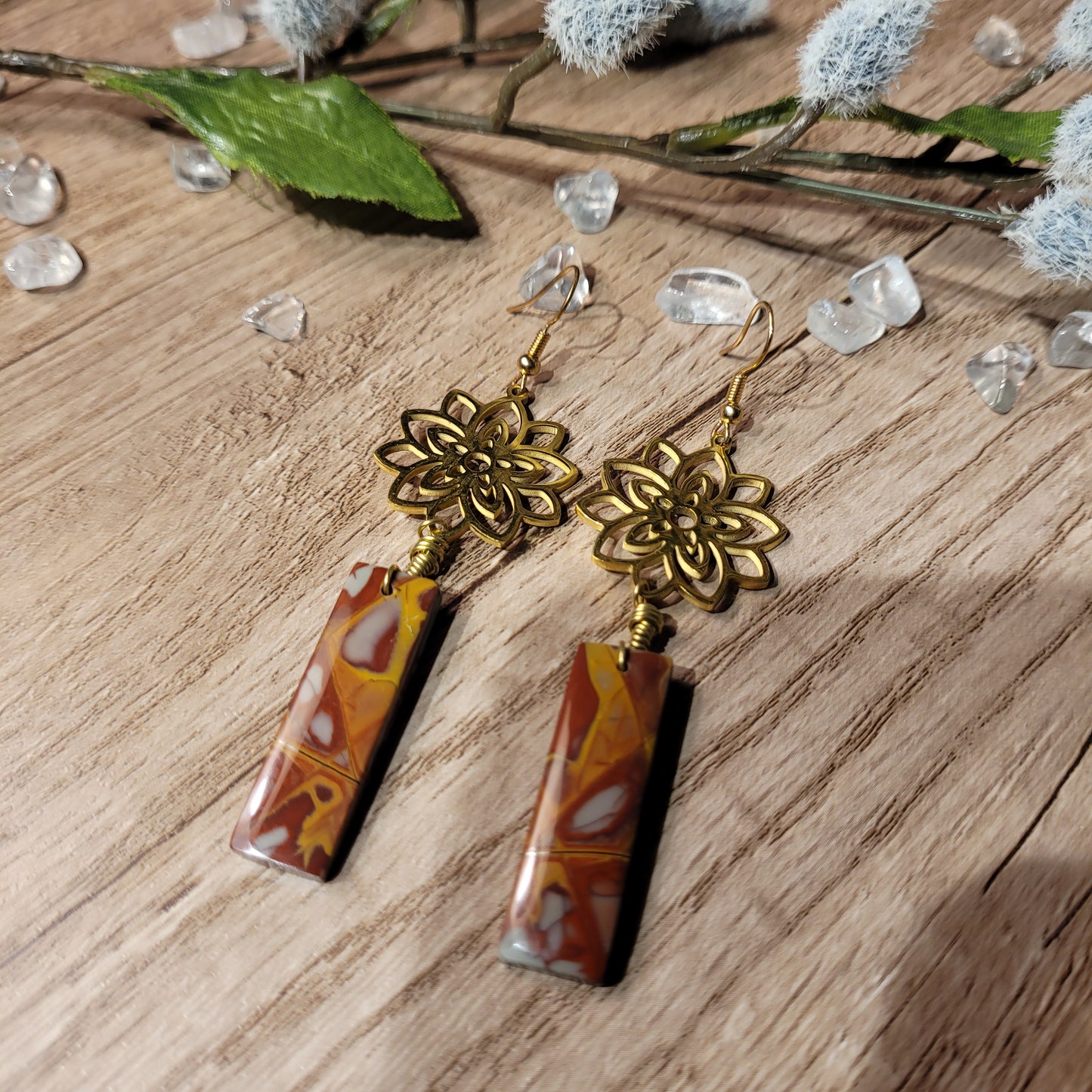 Noreena Jasper Earrings