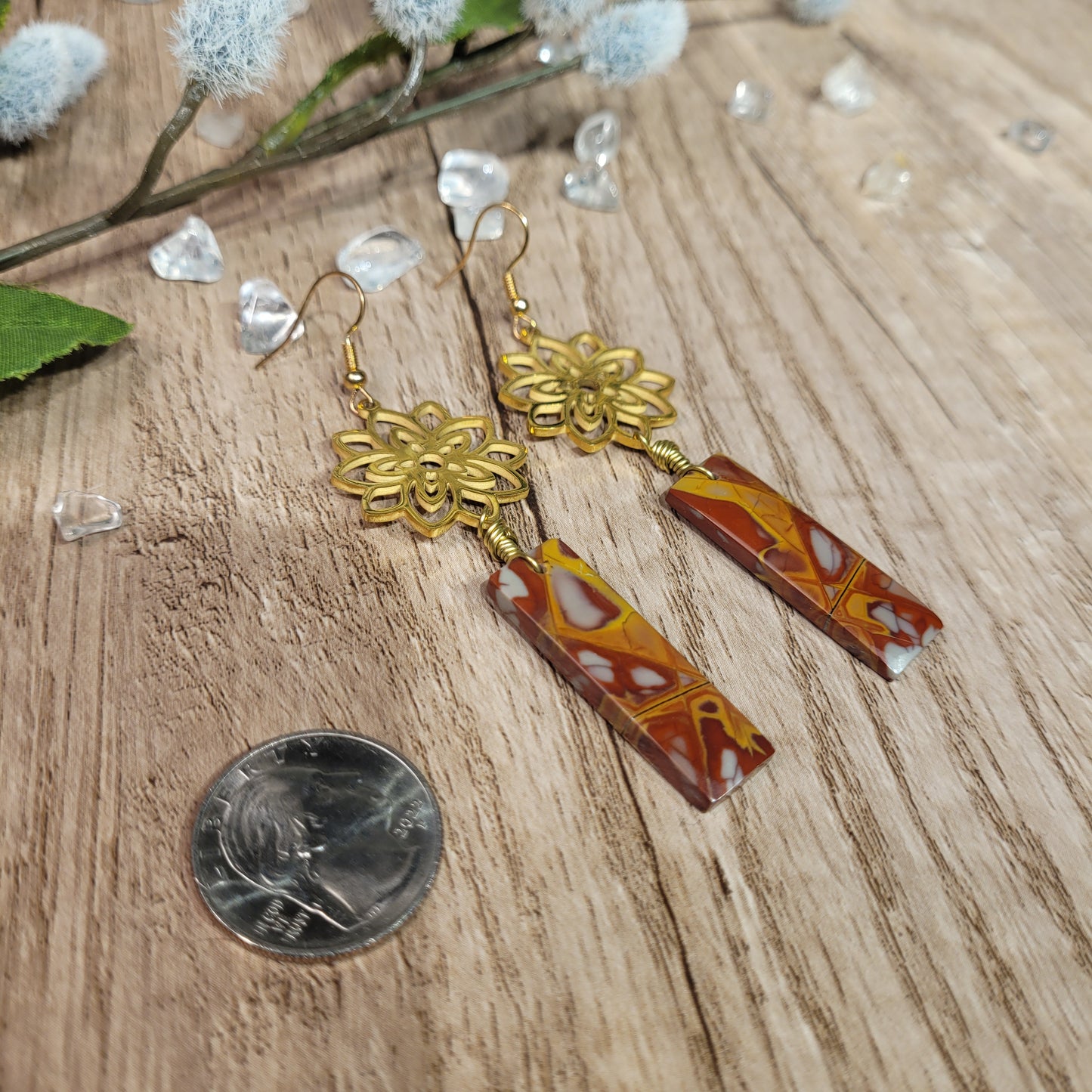 Noreena Jasper Earrings