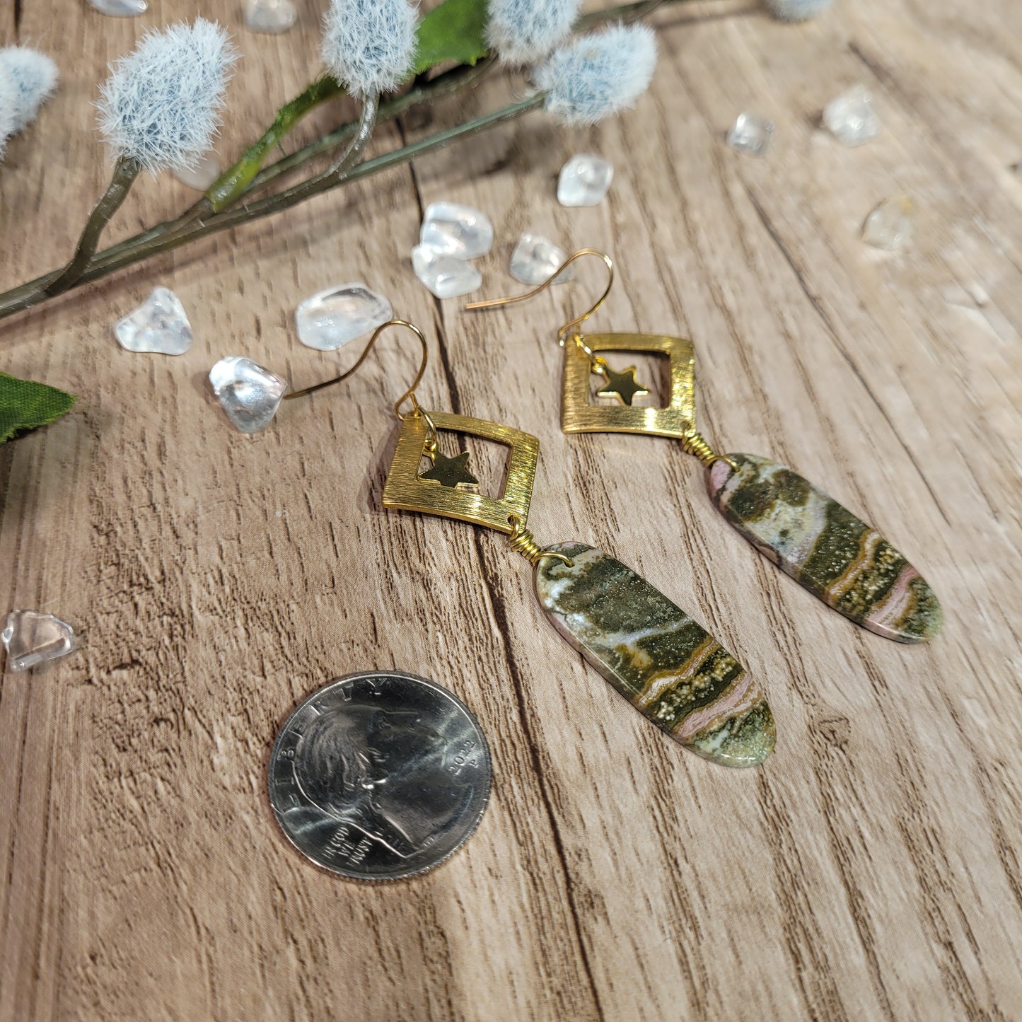 Ocean Jasper Earrings