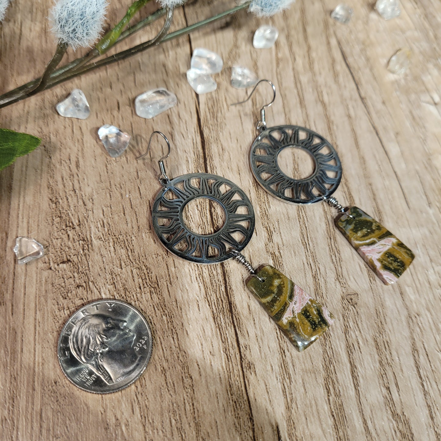 Ocean Jasper Earrings