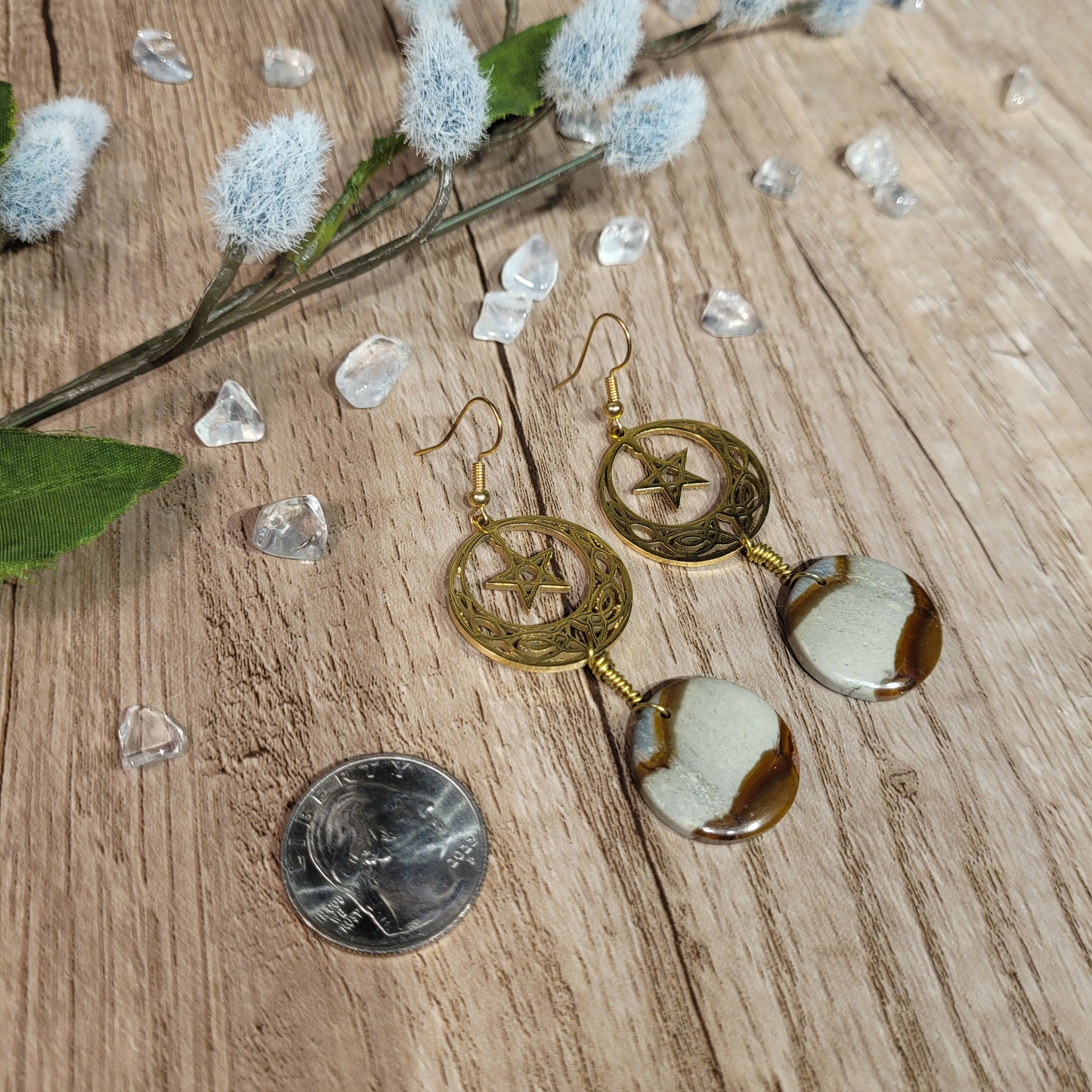 Polychrome Jasper Earrings