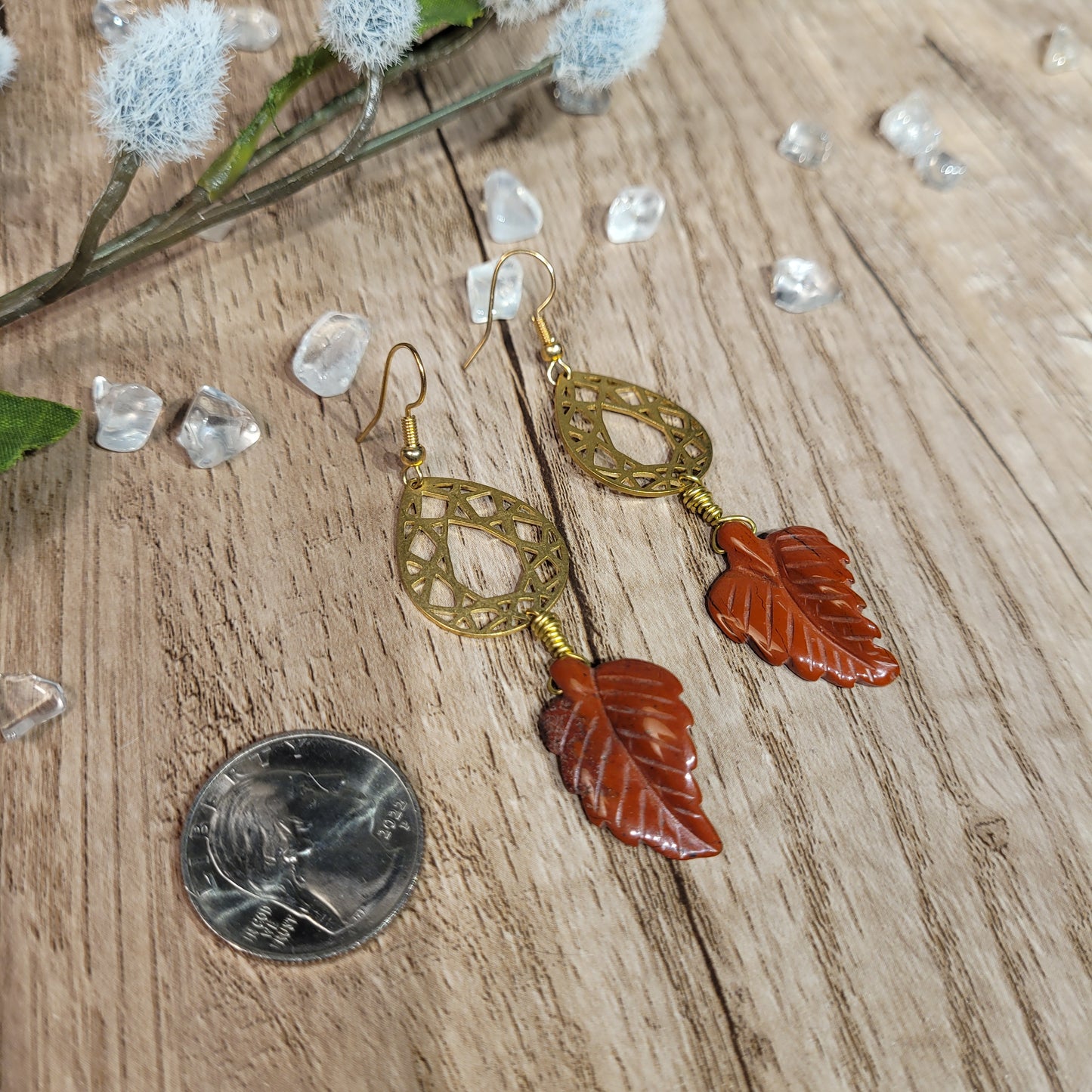 Red Jasper Earrings