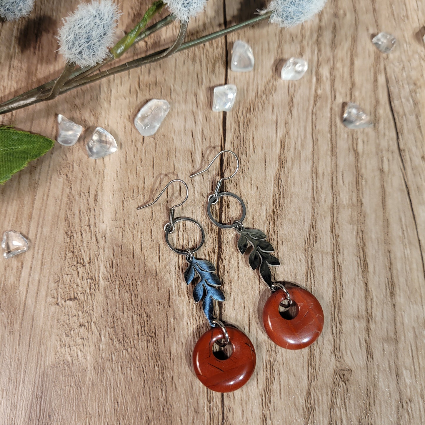 Red Jasper Earrings