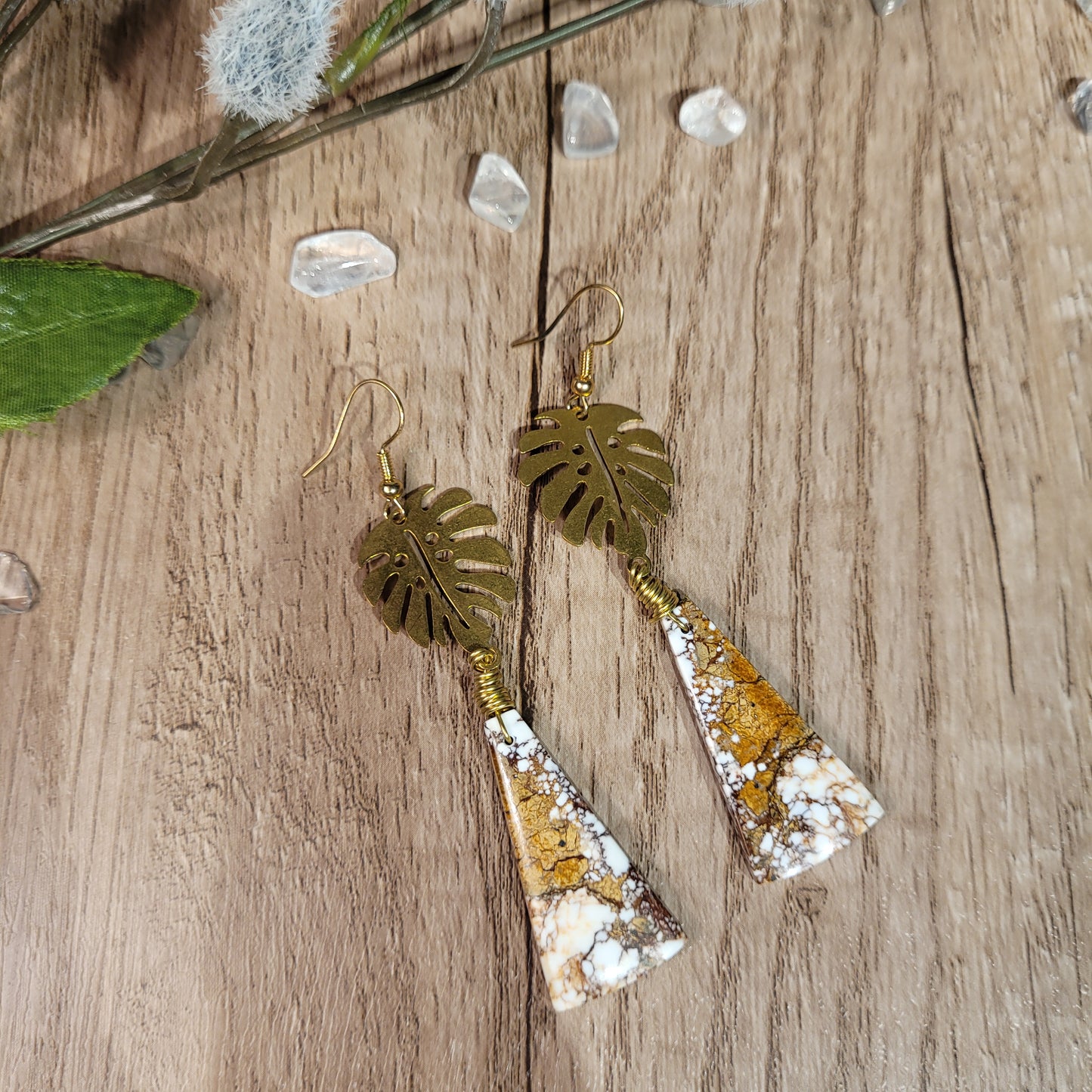 Wild Horse Jasper Earrings