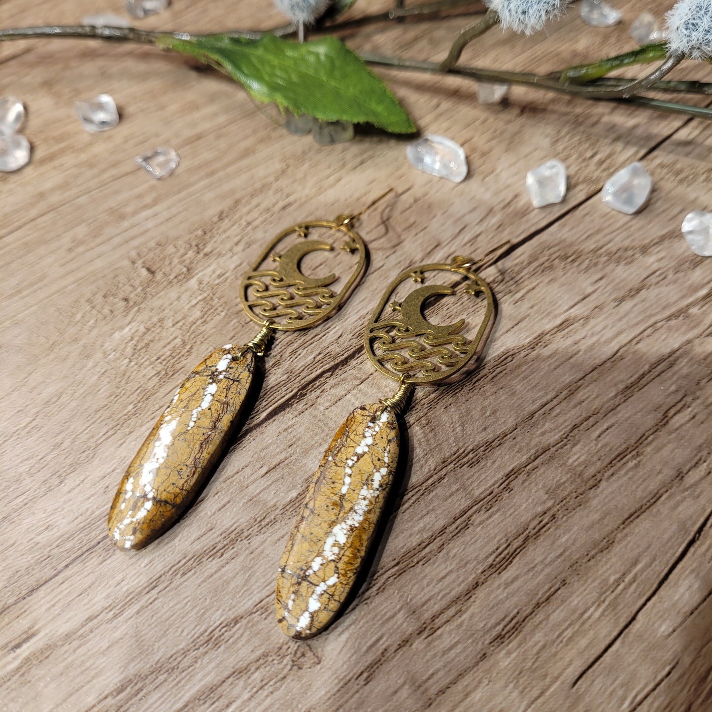 Wild Horse Jasper Earrings