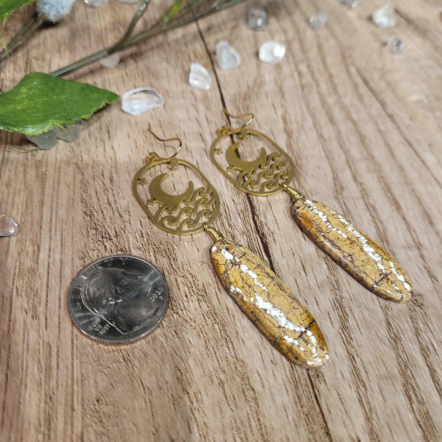 Wild Horse Jasper Earrings