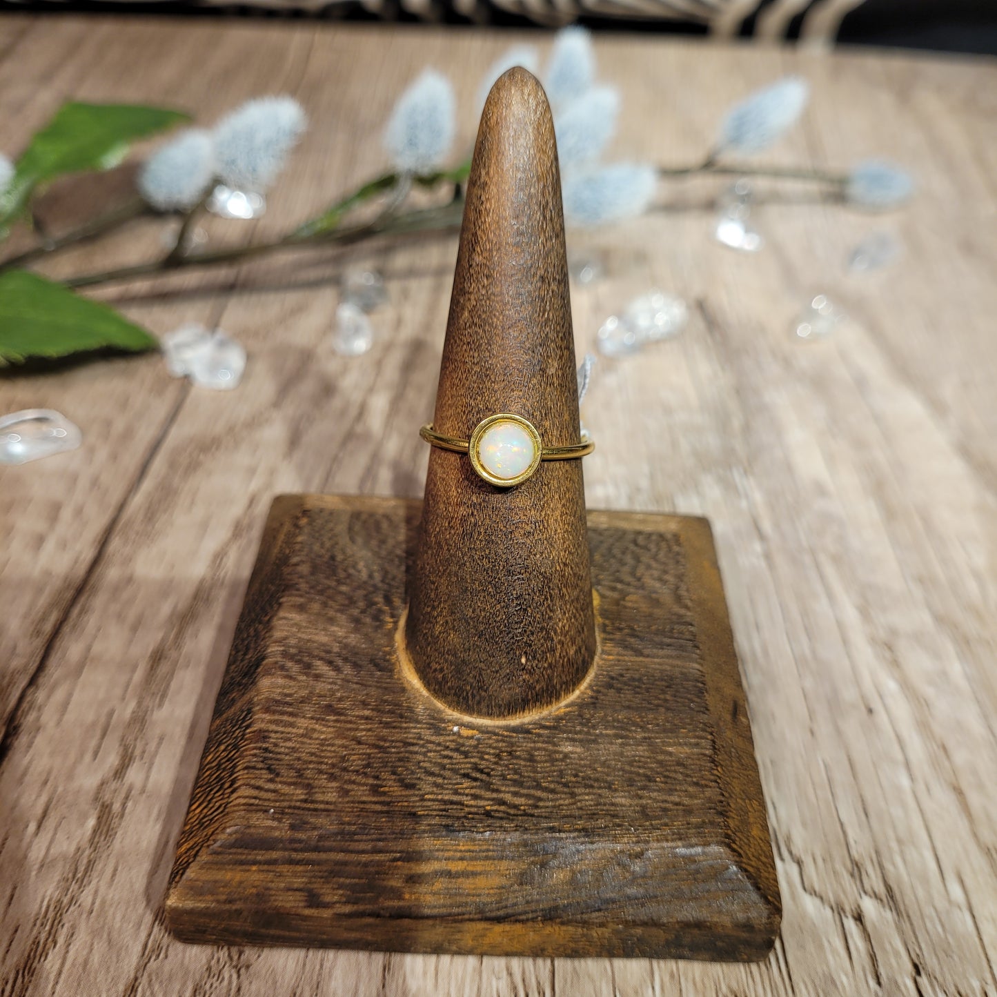 Ethiopian Opal Ring