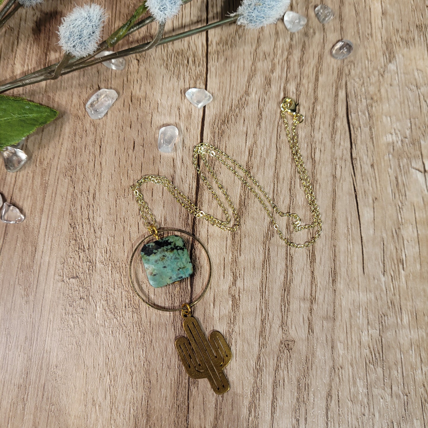 African Turquoise Necklace