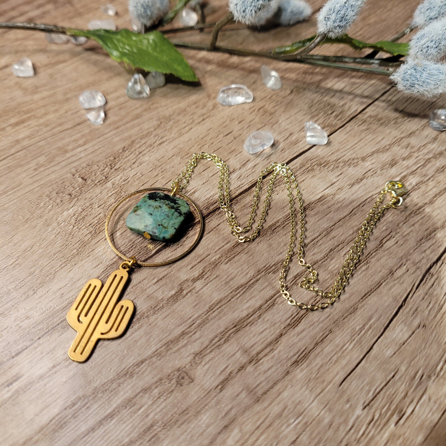 African Turquoise Necklace