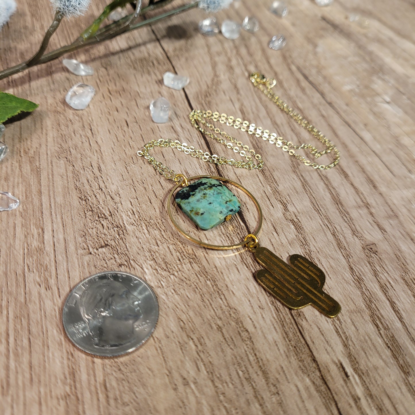 African Turquoise Necklace