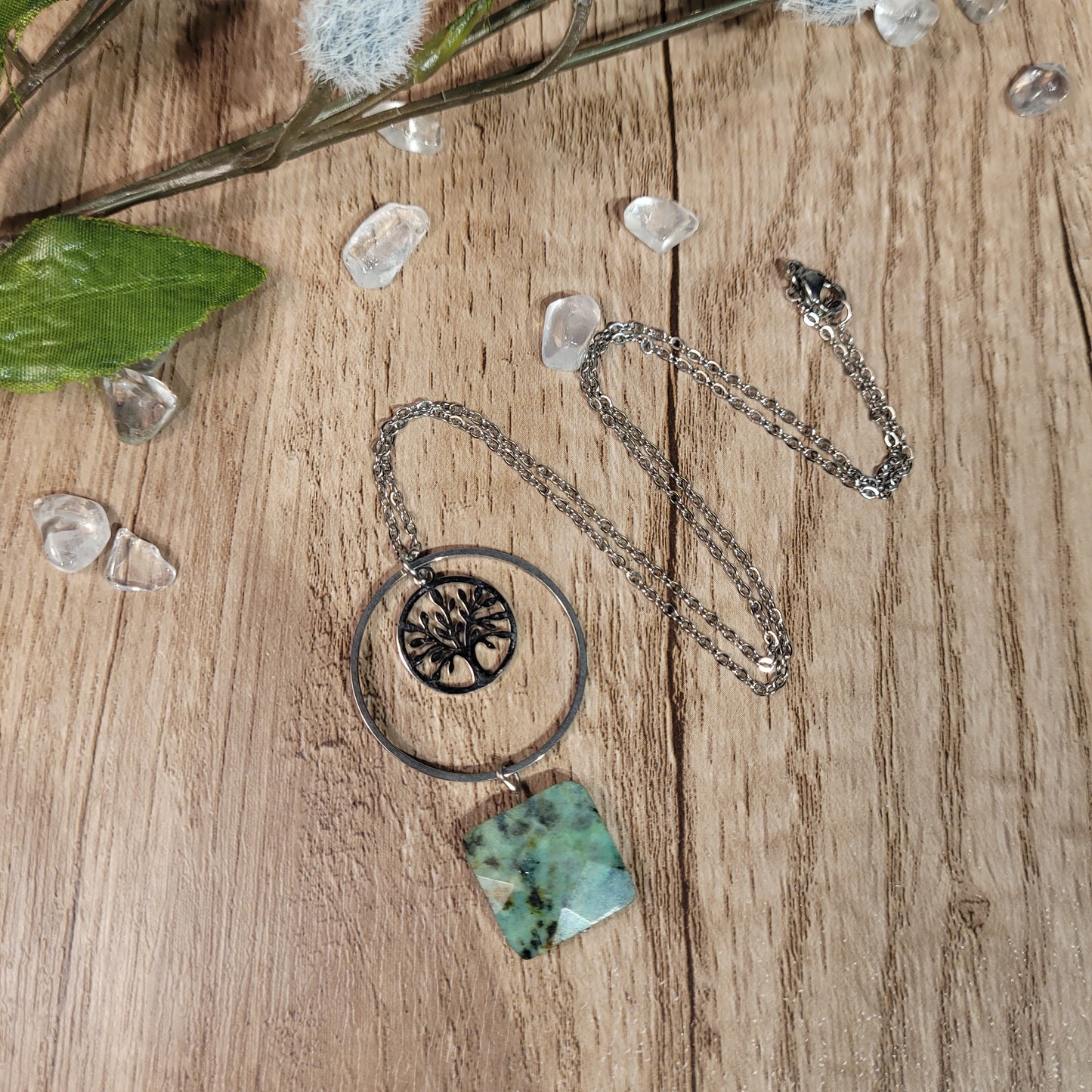 African Turquoise Necklace