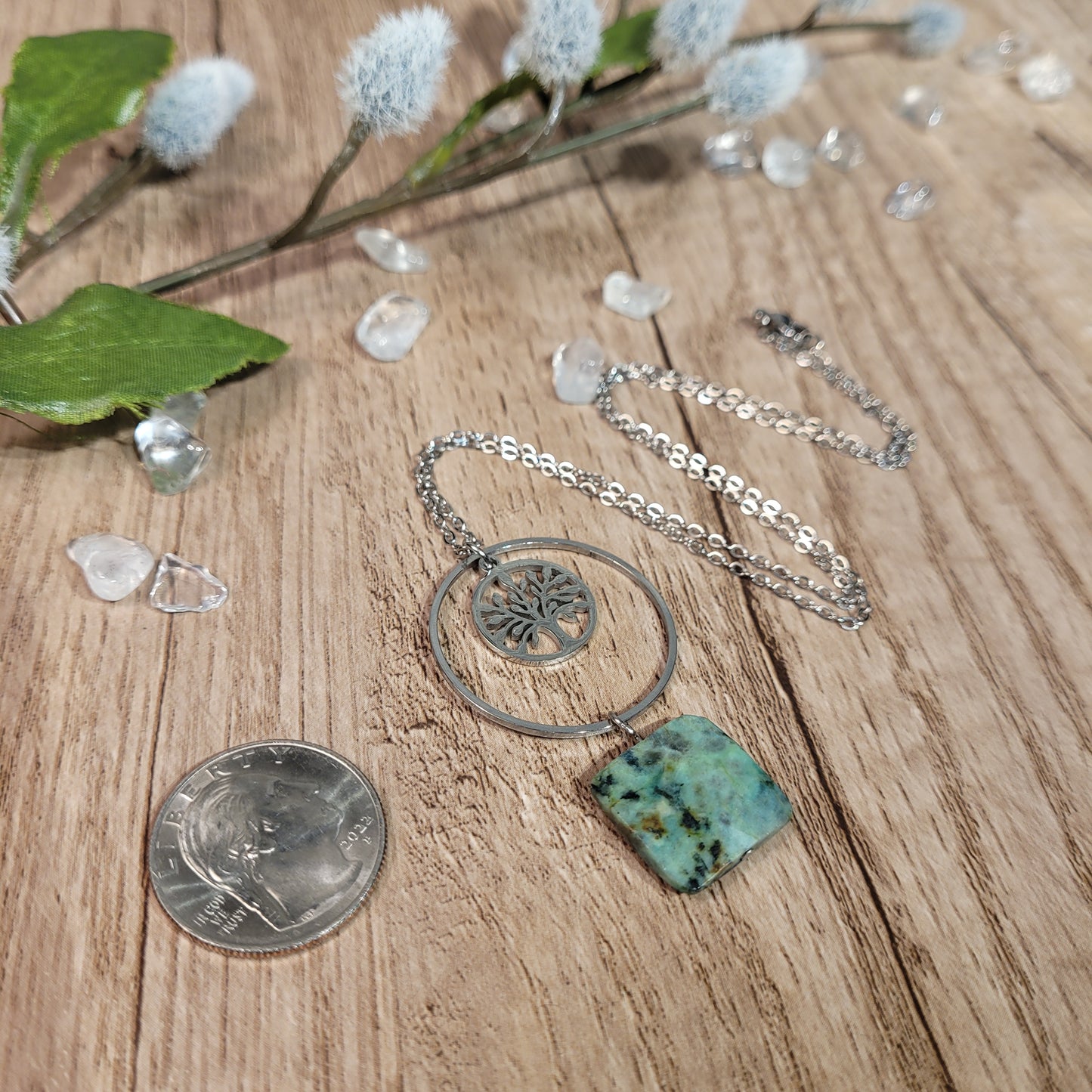 African Turquoise Necklace