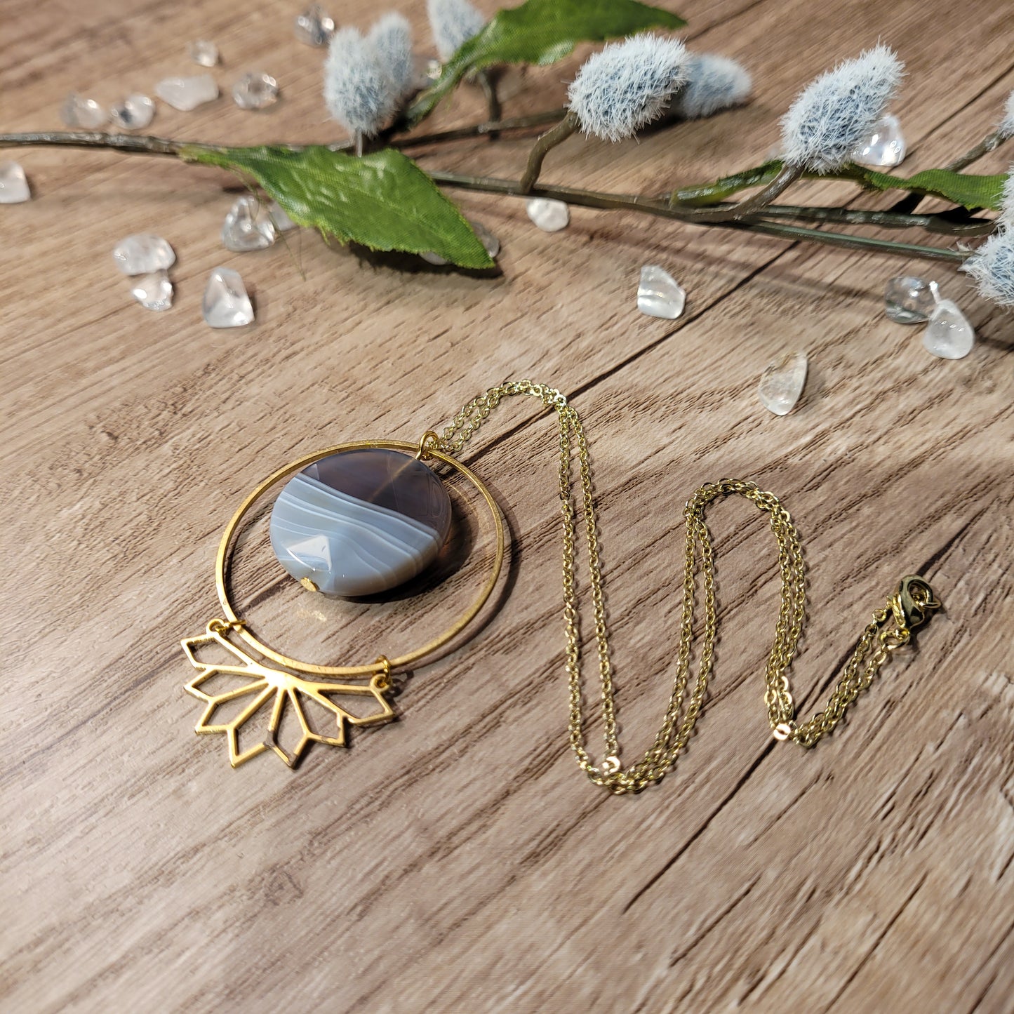 Botswana Agate Necklace