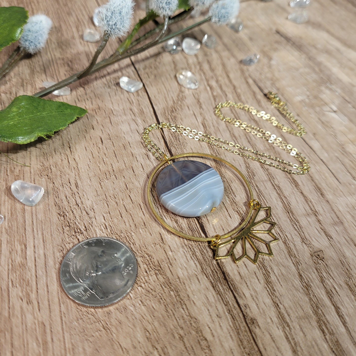 Botswana Agate Necklace
