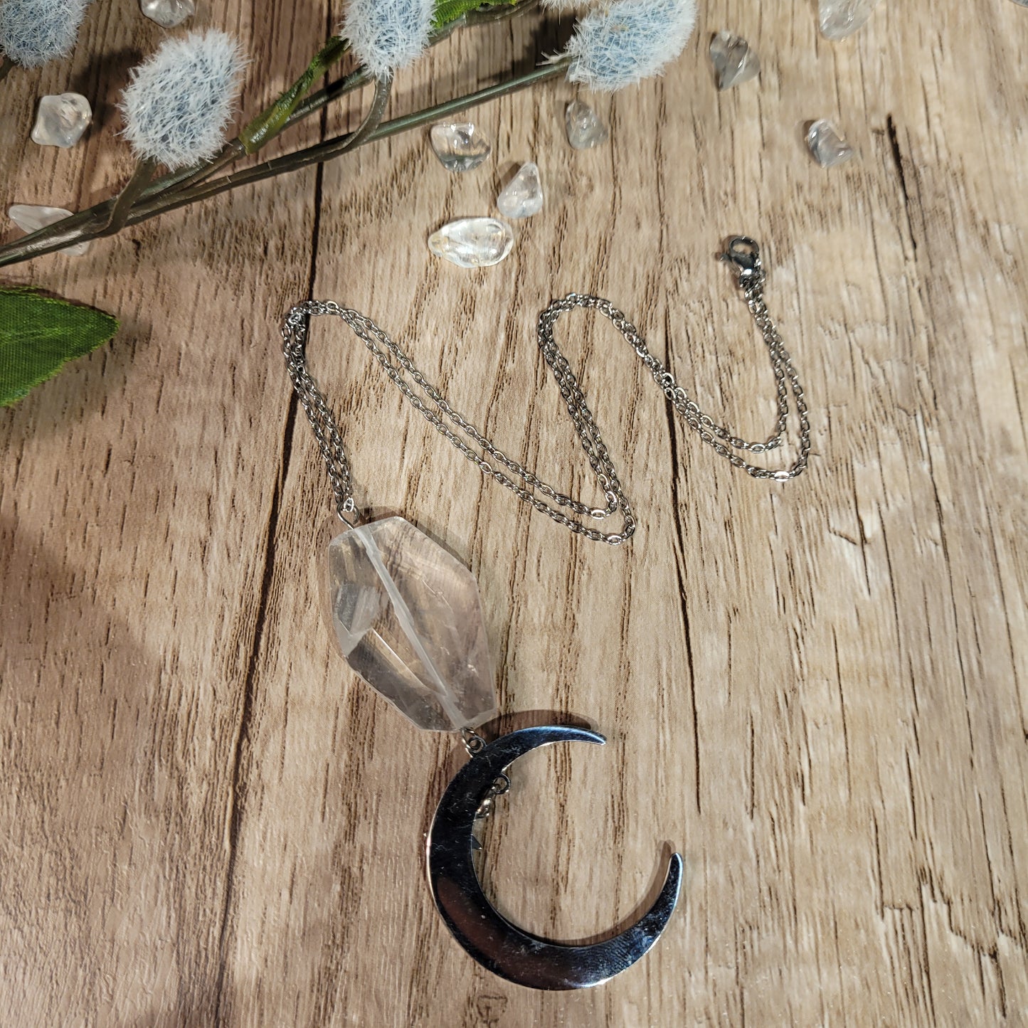 Clear Quartz Necklace