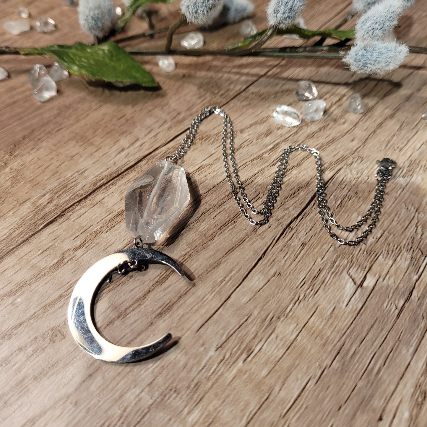 Clear Quartz Necklace