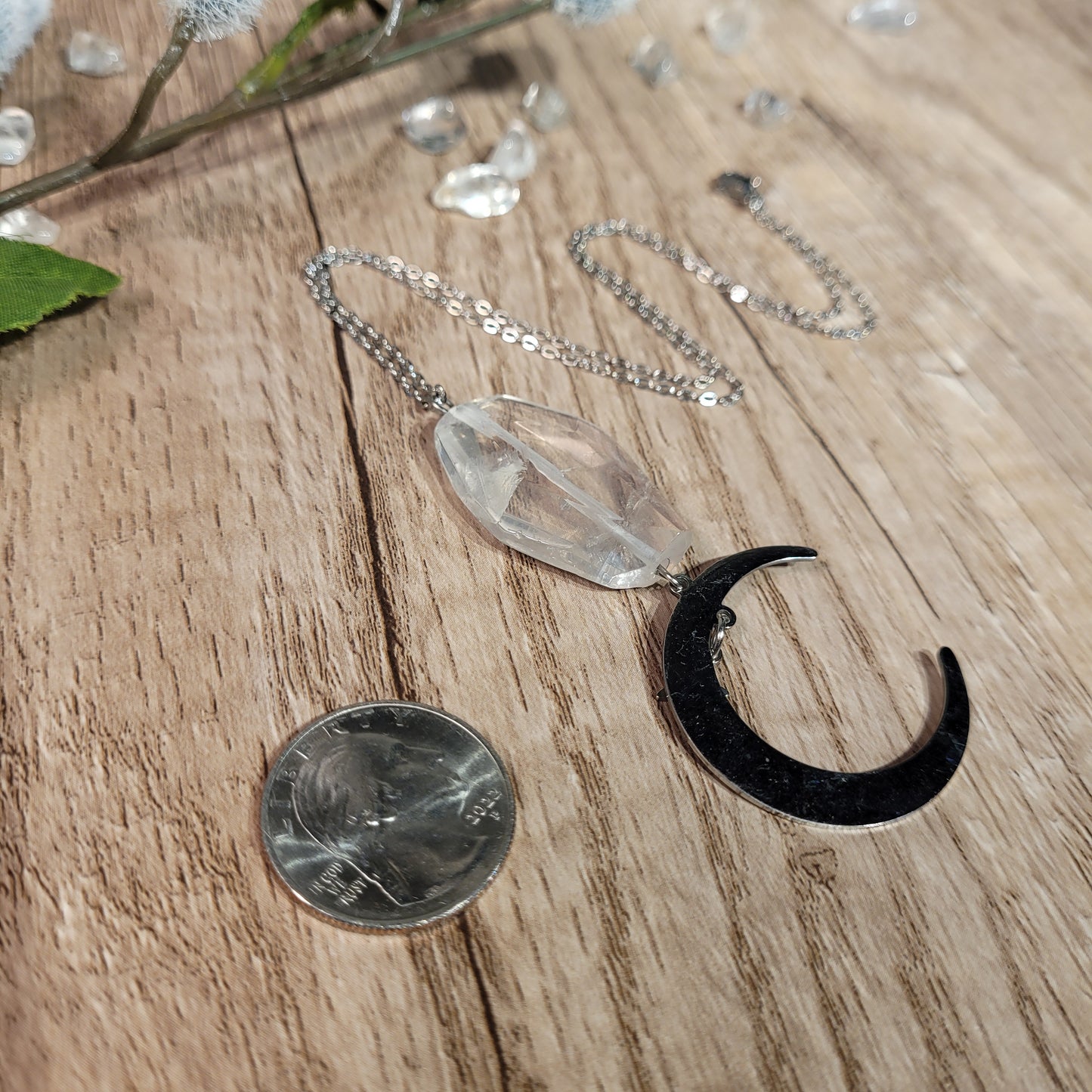 Clear Quartz Necklace