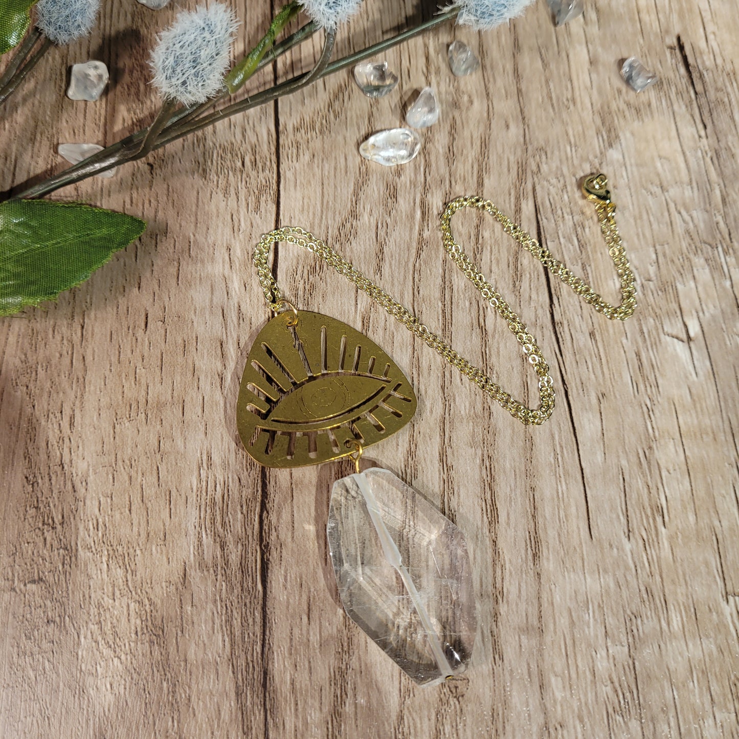 Clear Quartz Necklace