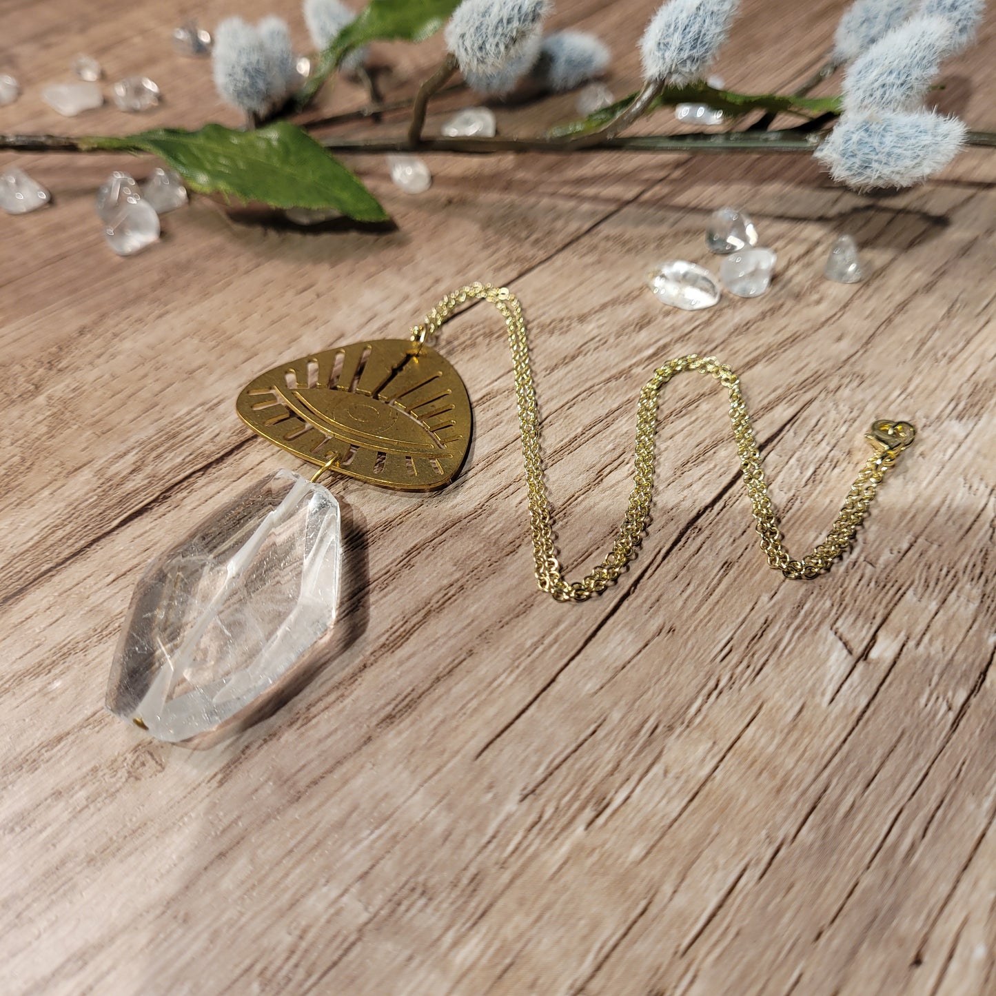 Clear Quartz Necklace