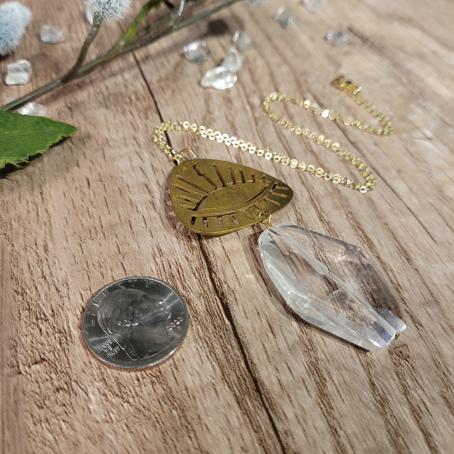 Clear Quartz Necklace