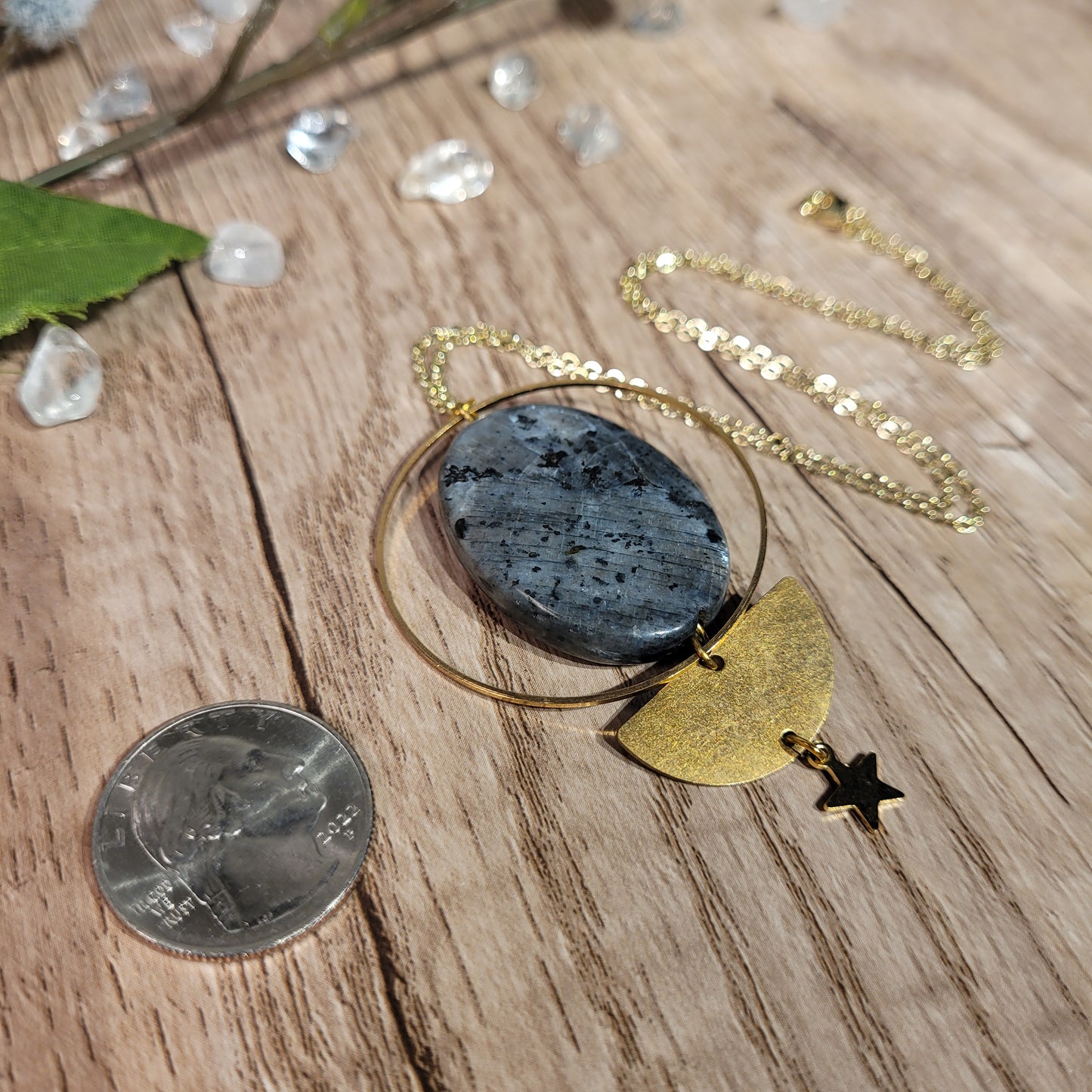 Larvikite Necklace