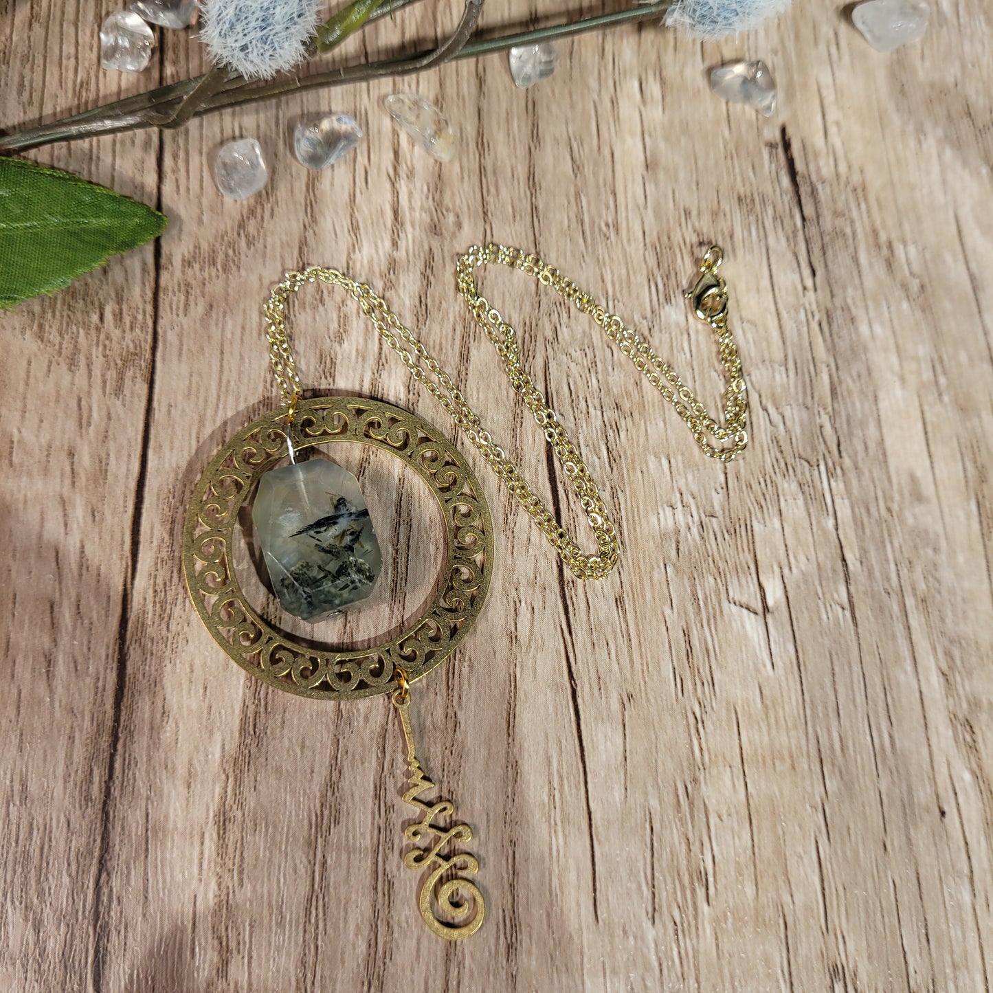 Prehnite Necklace