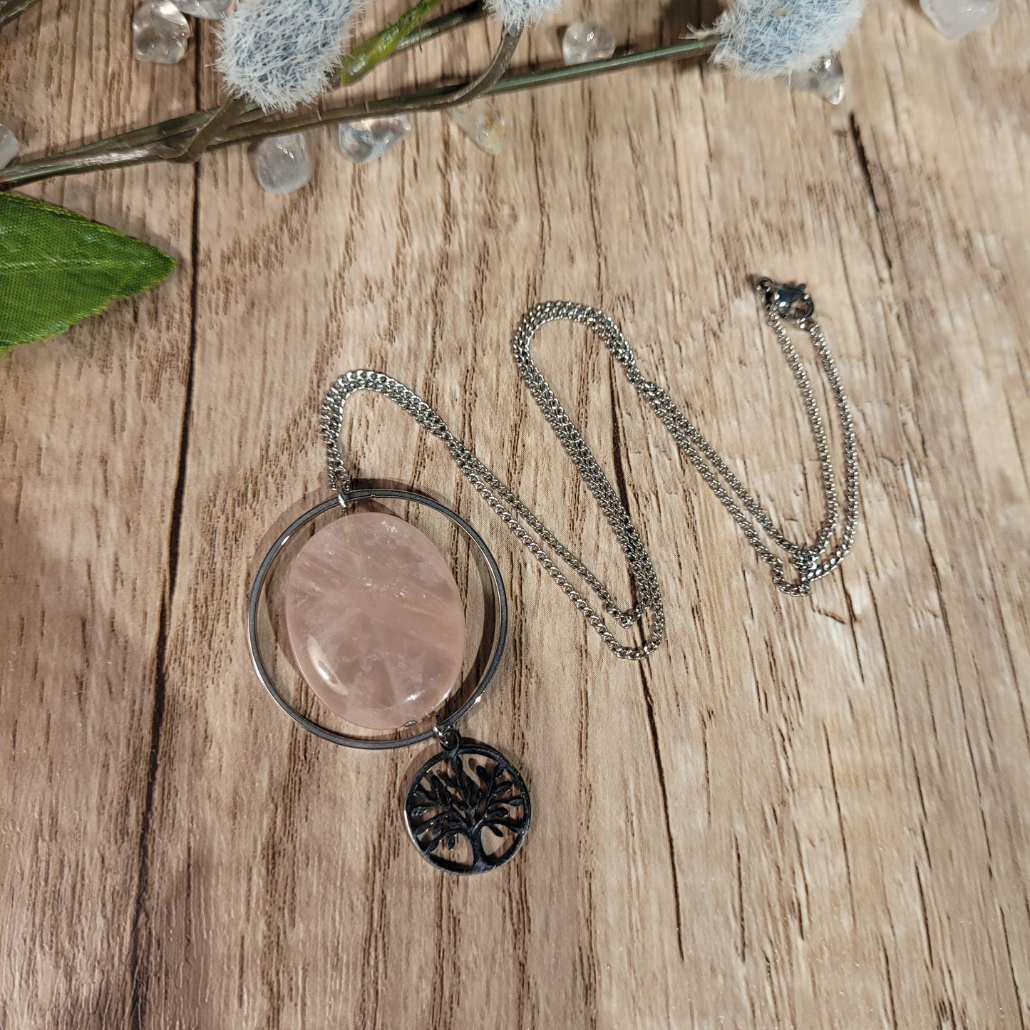Rose Quartz Necklace