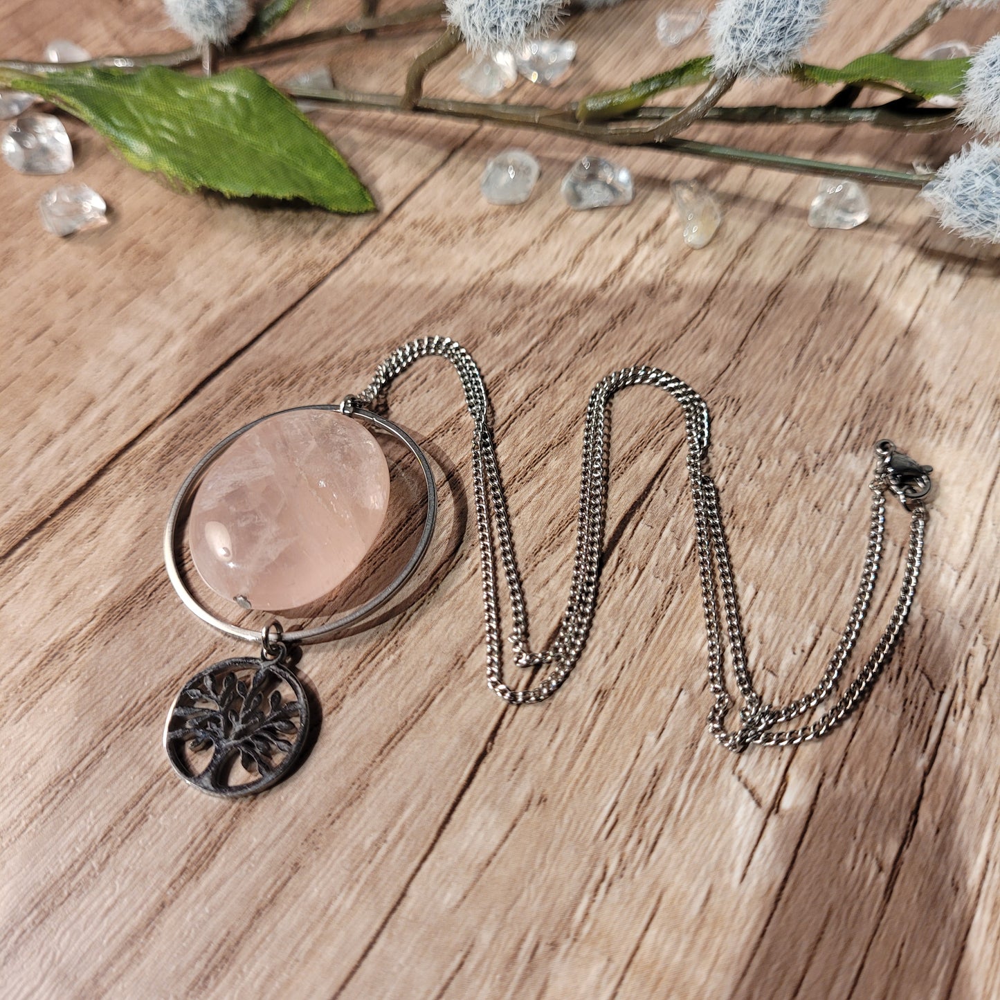 Rose Quartz Necklace