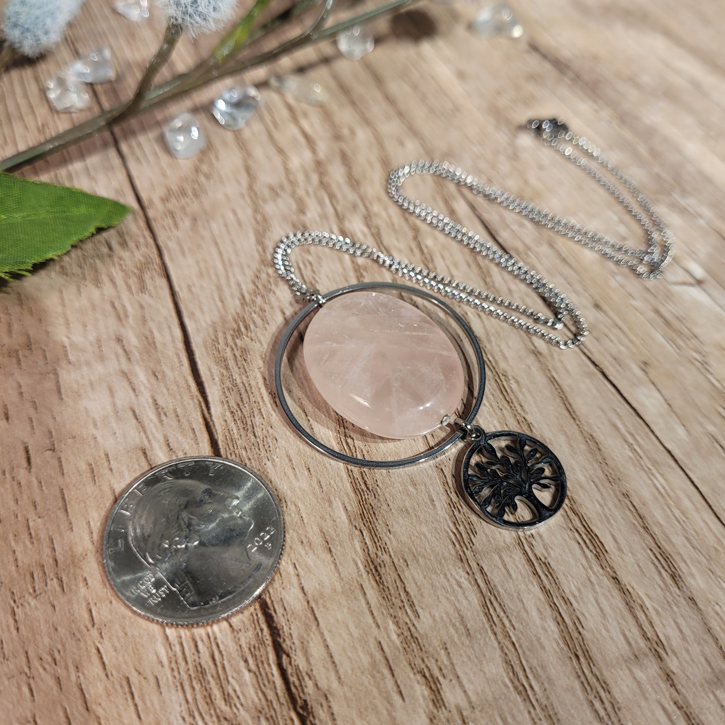 Rose Quartz Necklace