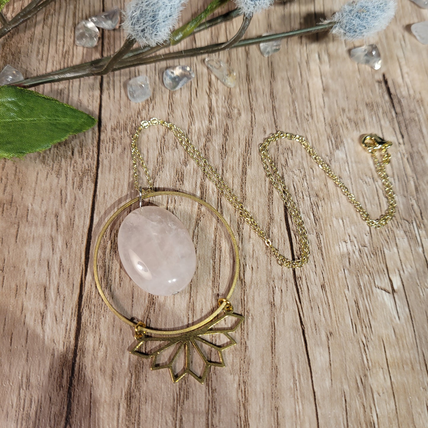 Rose Quartz Necklace