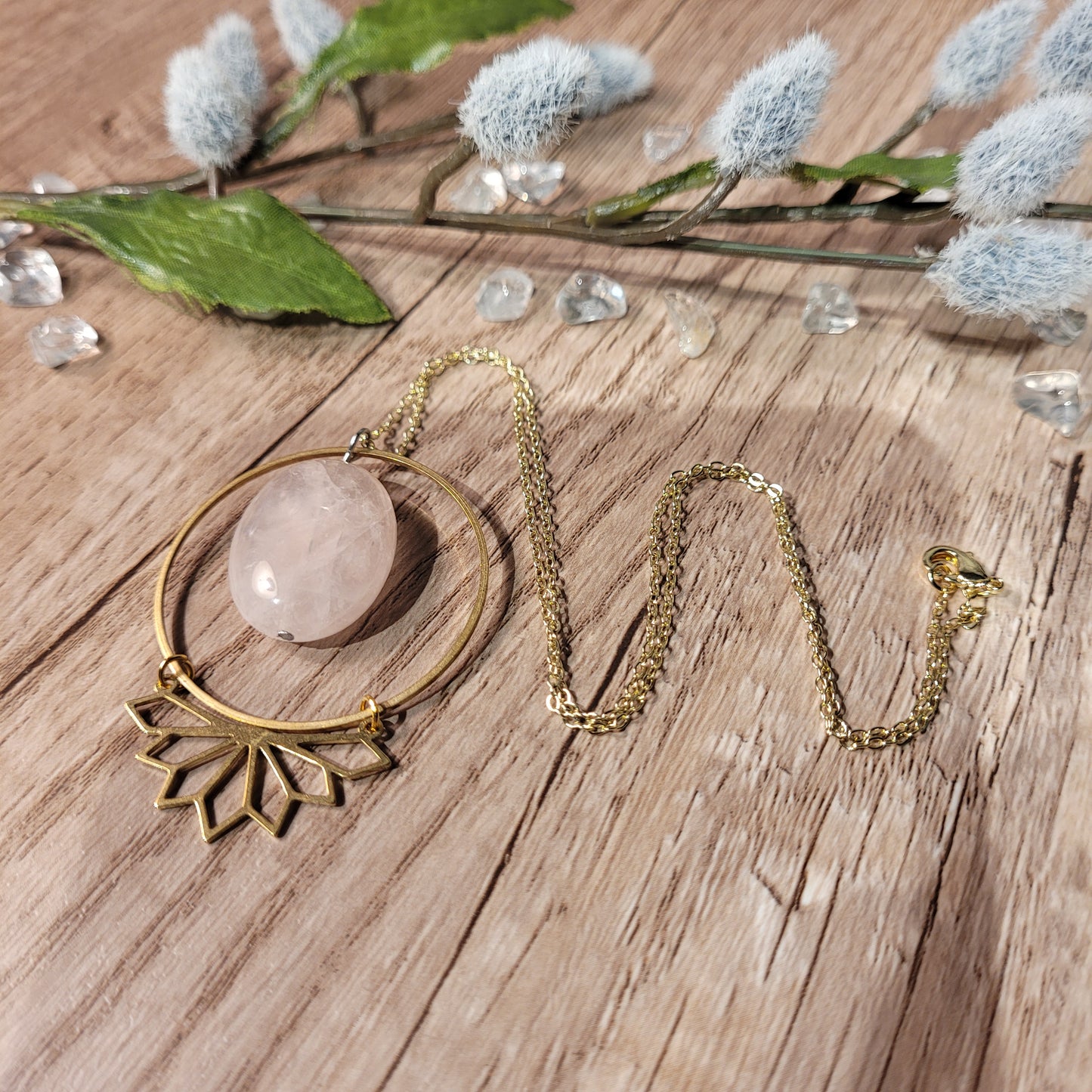 Rose Quartz Necklace