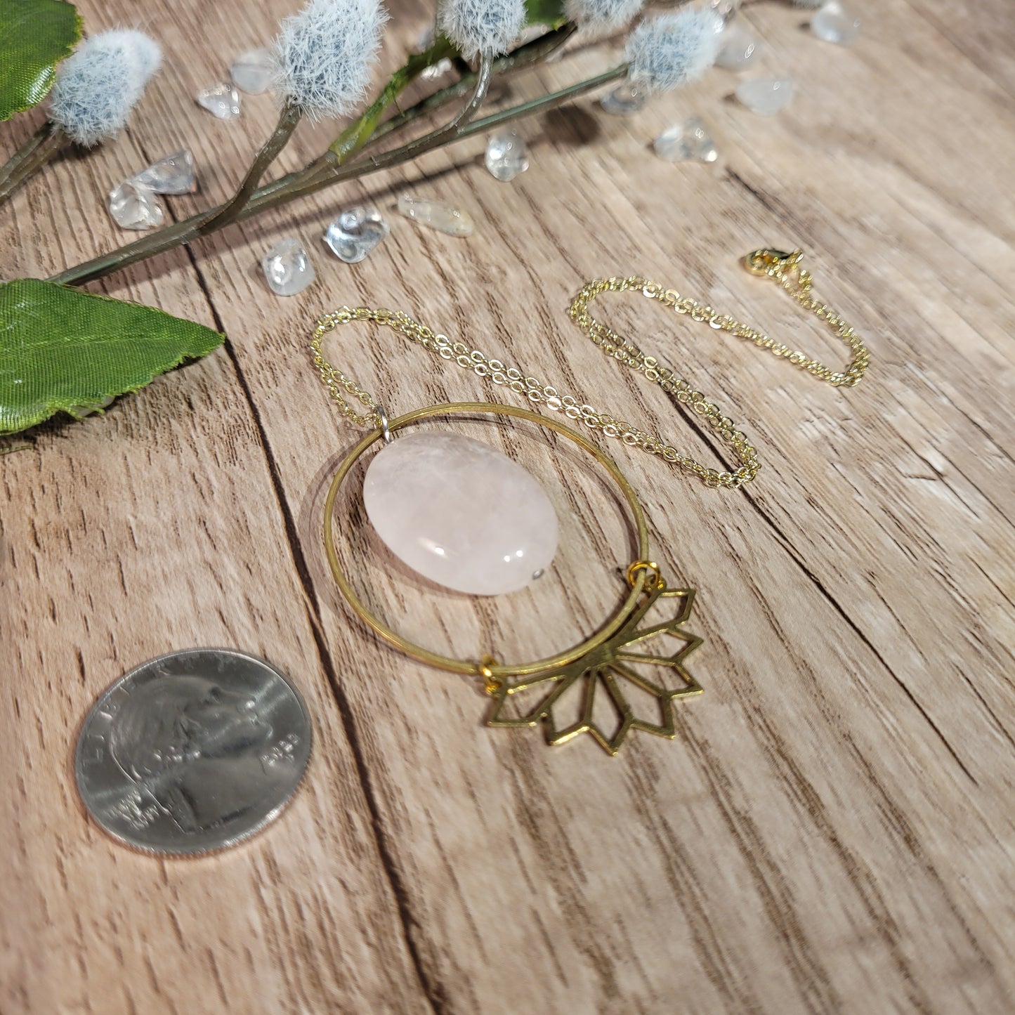 Rose Quartz Necklace