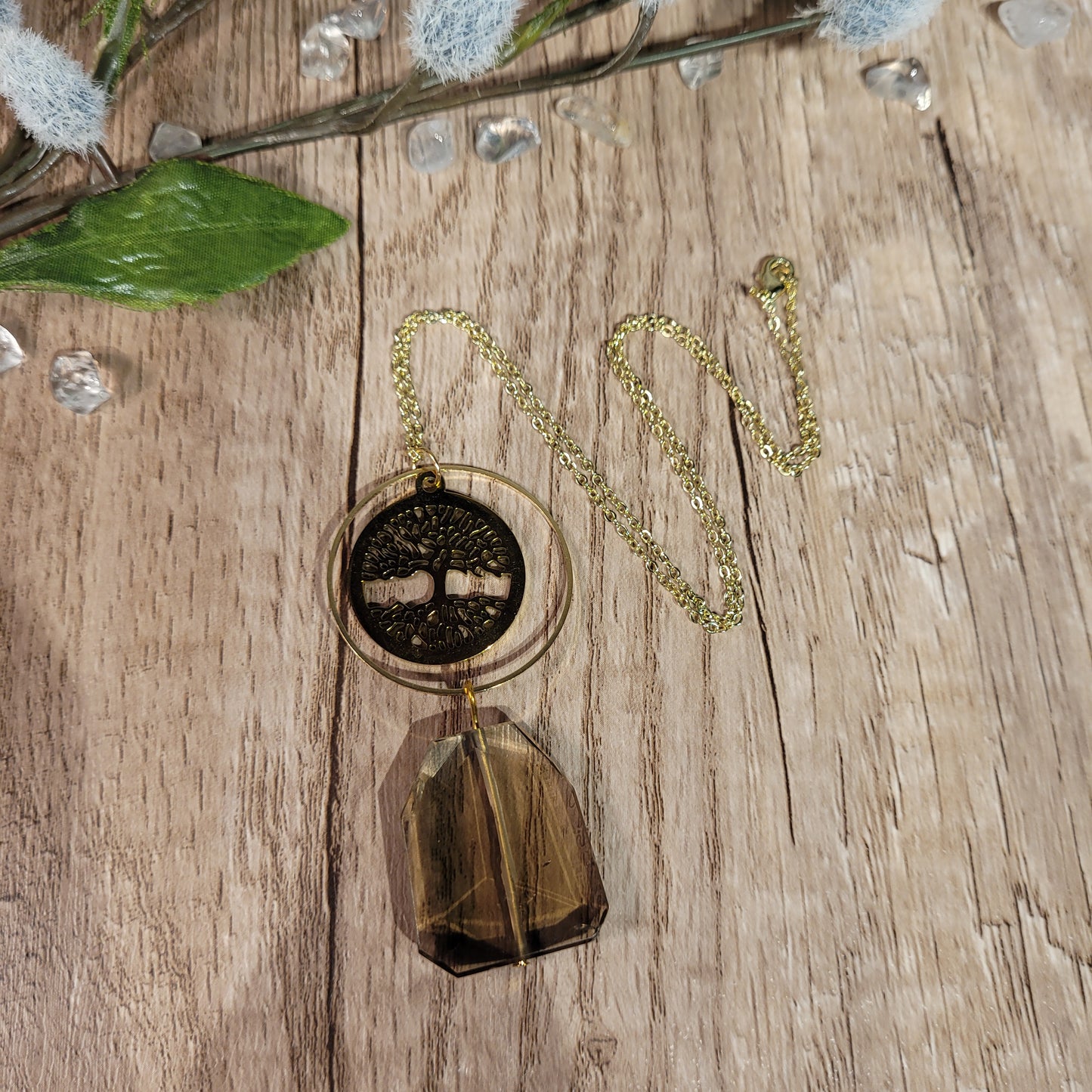 Smoky Quartz Necklace