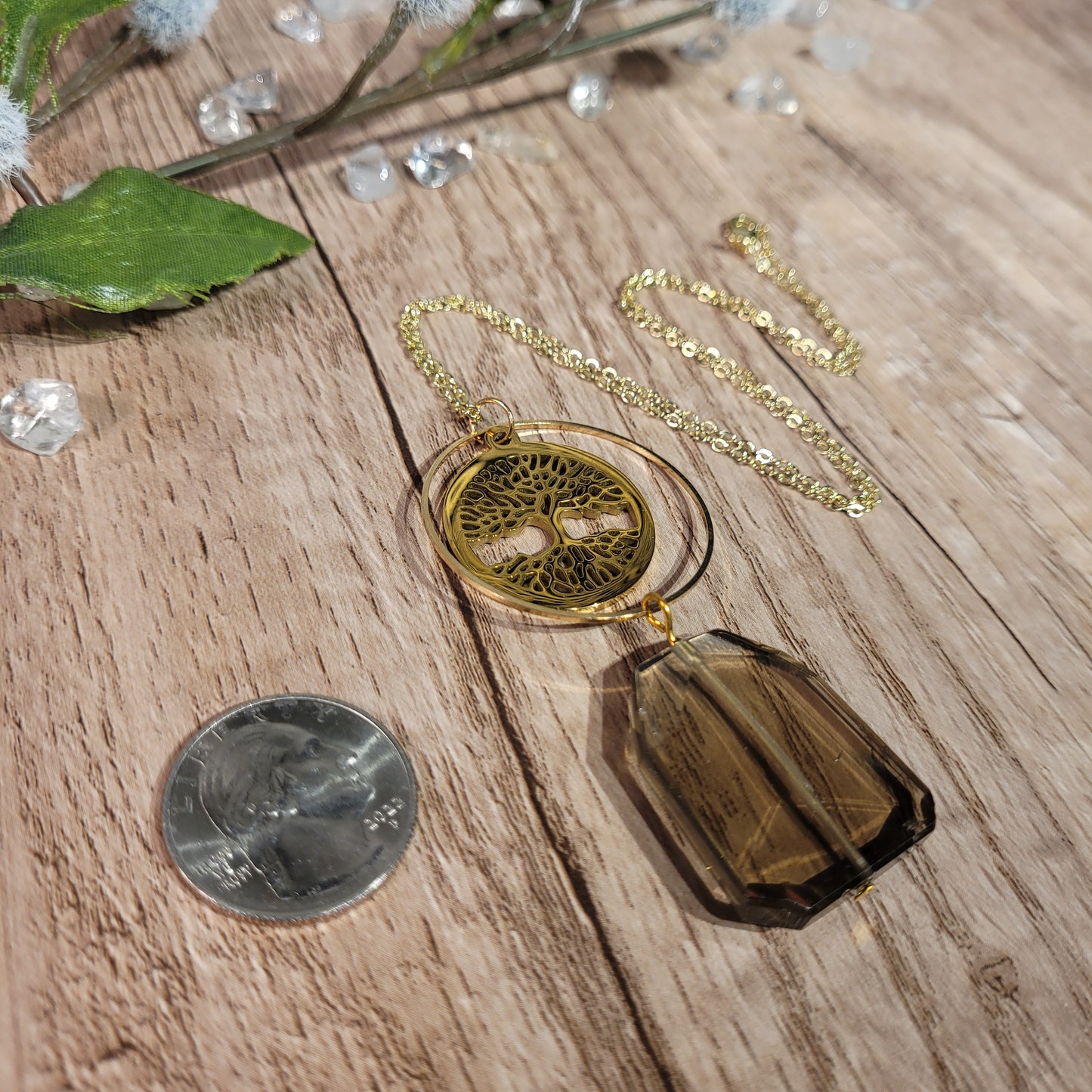 Smoky Quartz Necklace