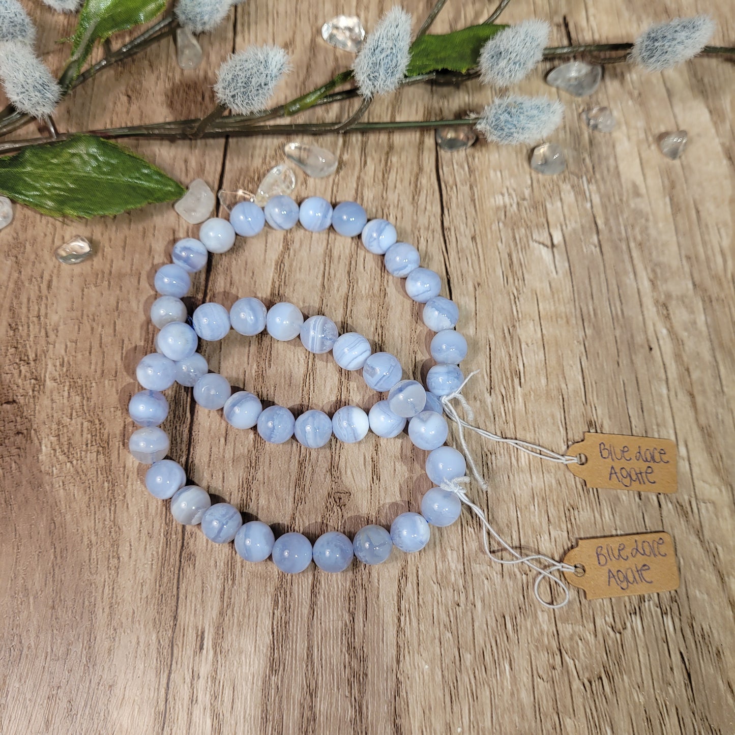 Blue Lace Agate Bracelet